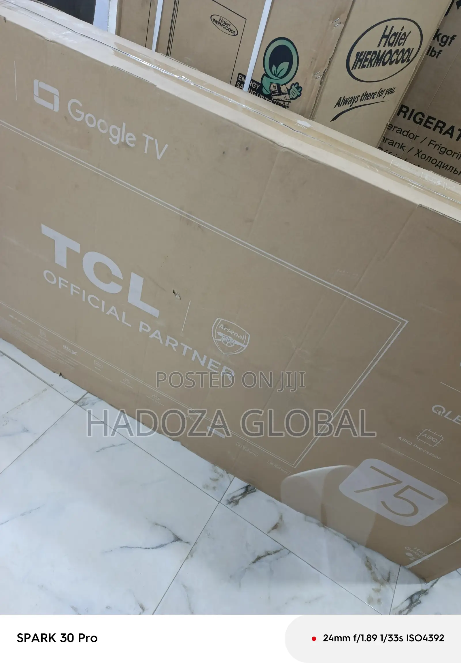 Tcl 75-inch Tv – Minimalist Design With Qled Display