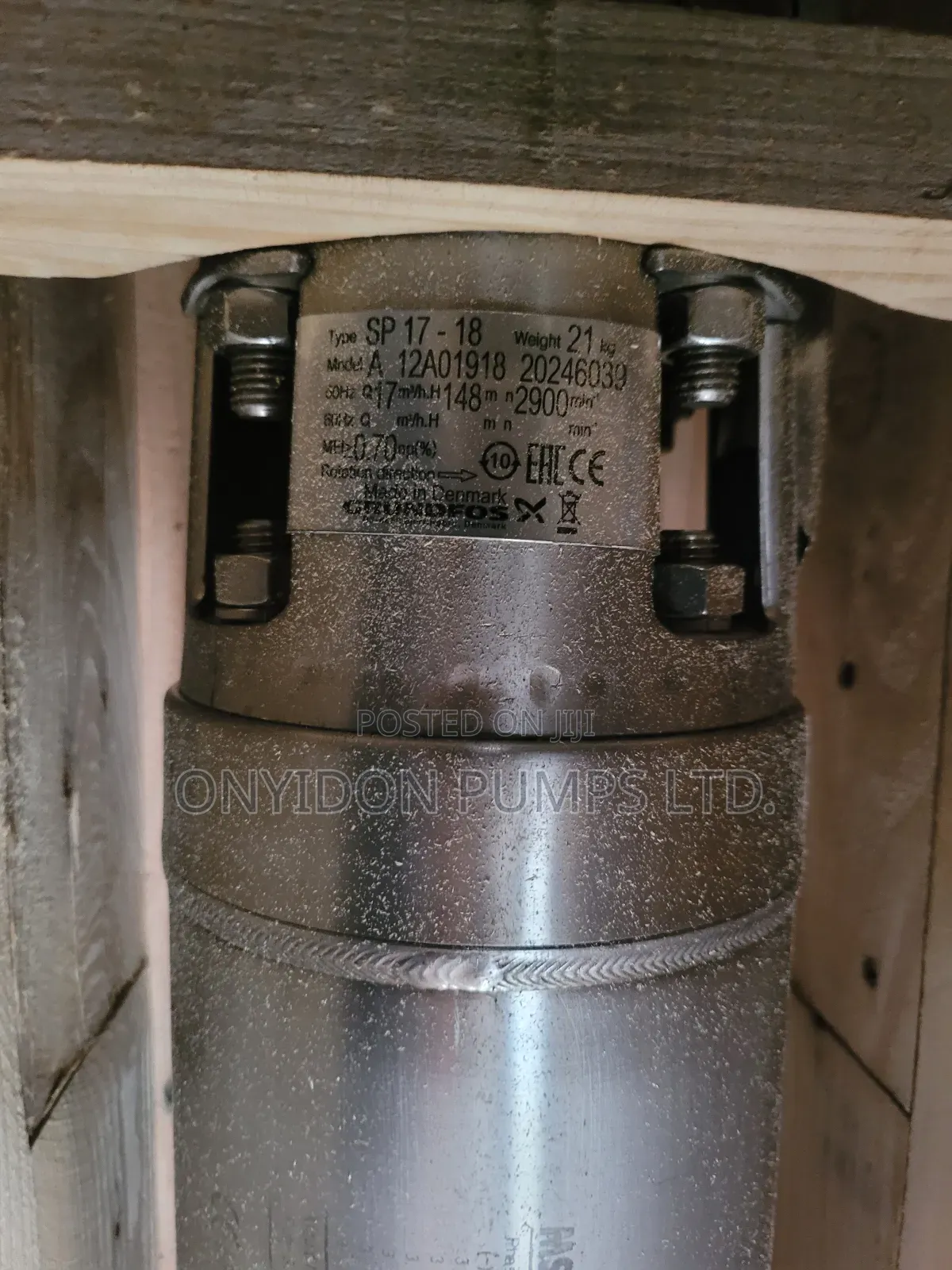 Grundfos Submersible Pump..