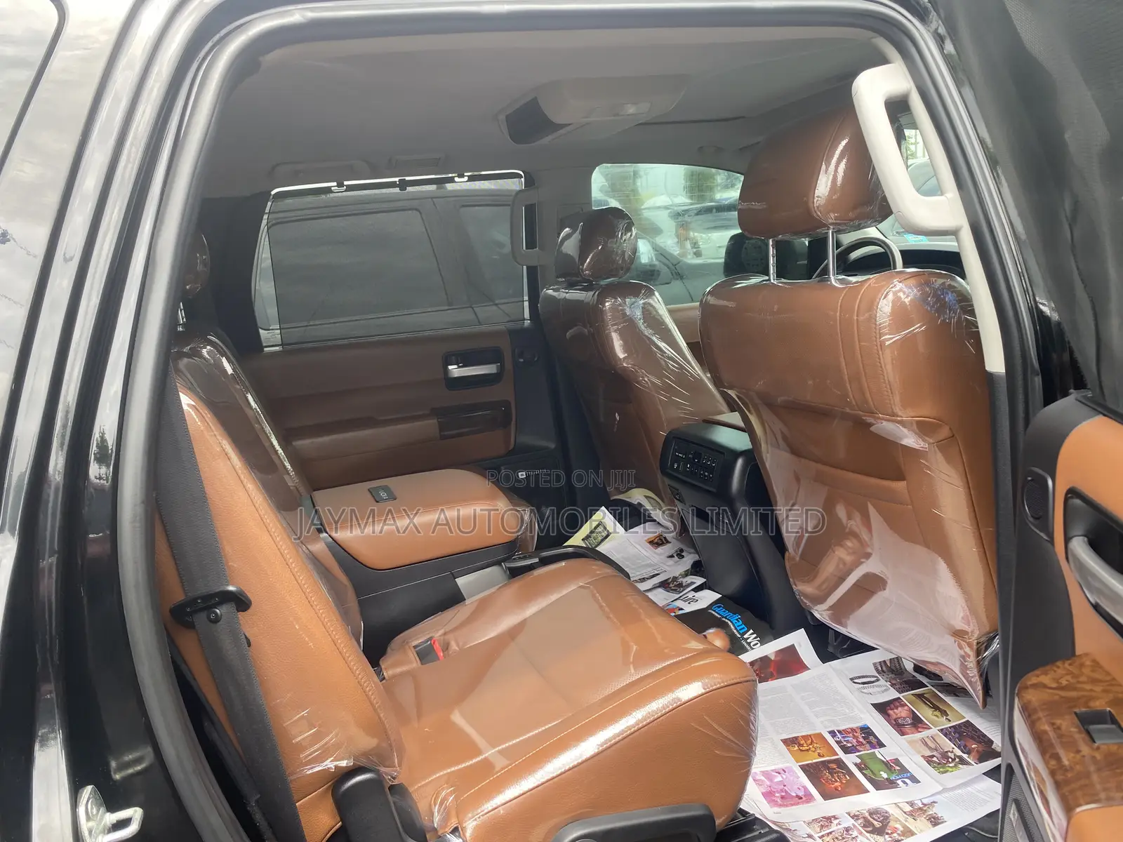 Toyota Sequoia Platinum 4x4 2018 Black