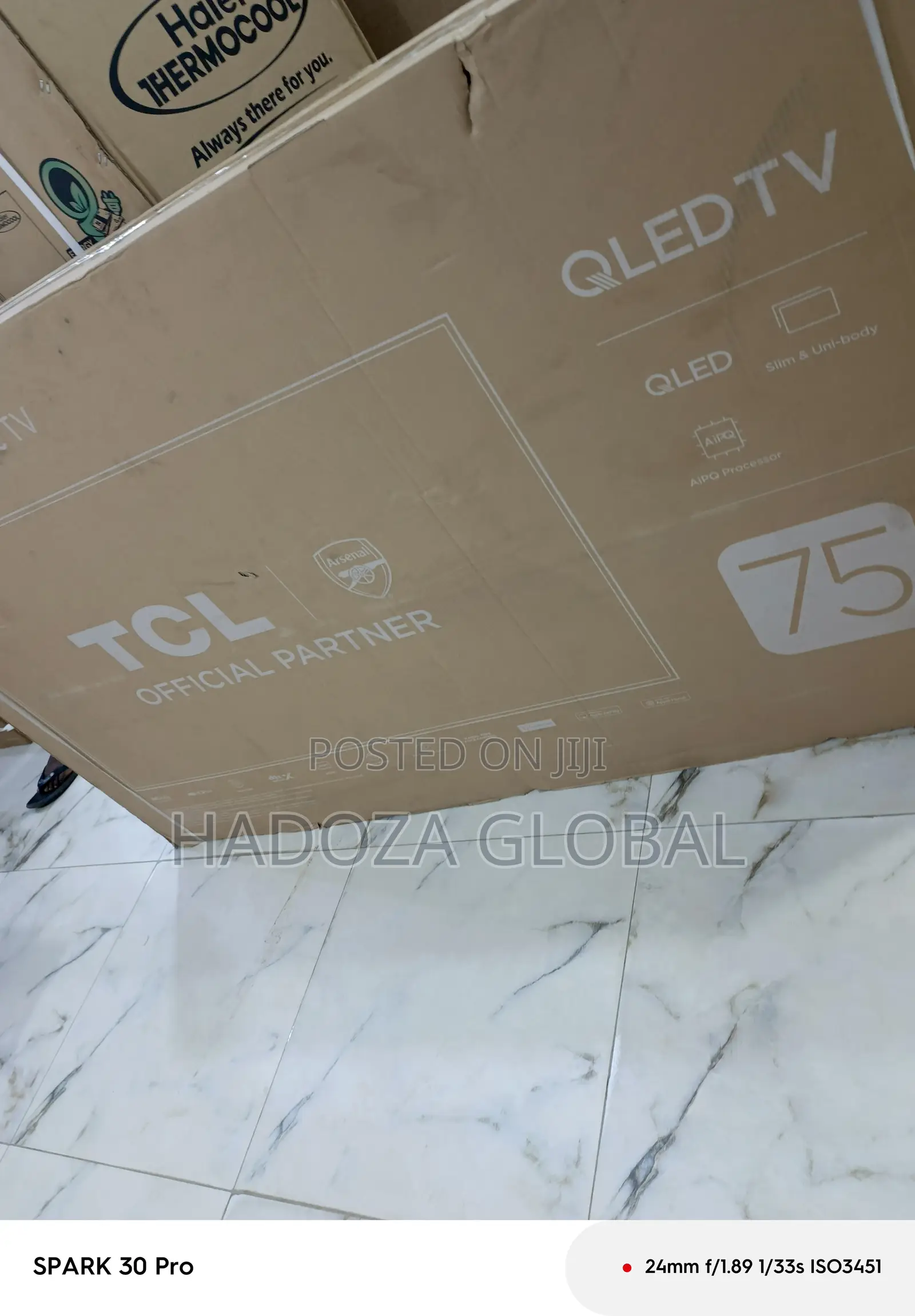 75 Inch Tcl Smart Qled Television With Google Os