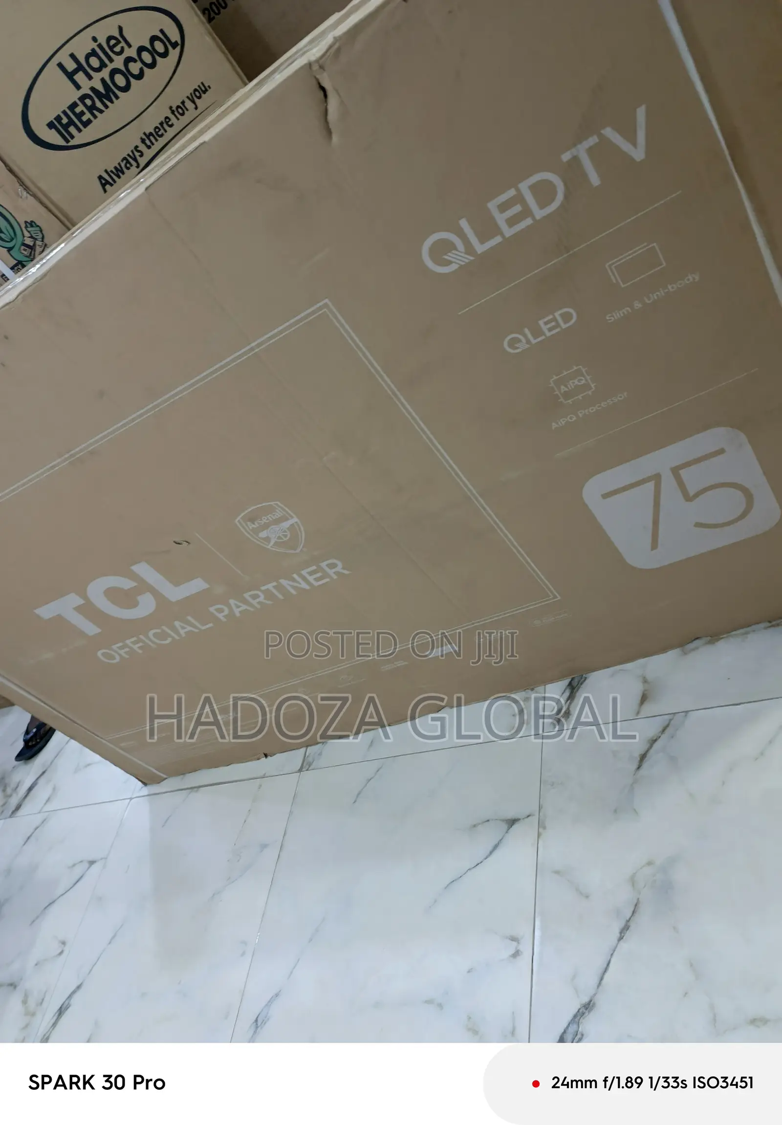 75 Inch Tcl Smart Qled Television With Google Os