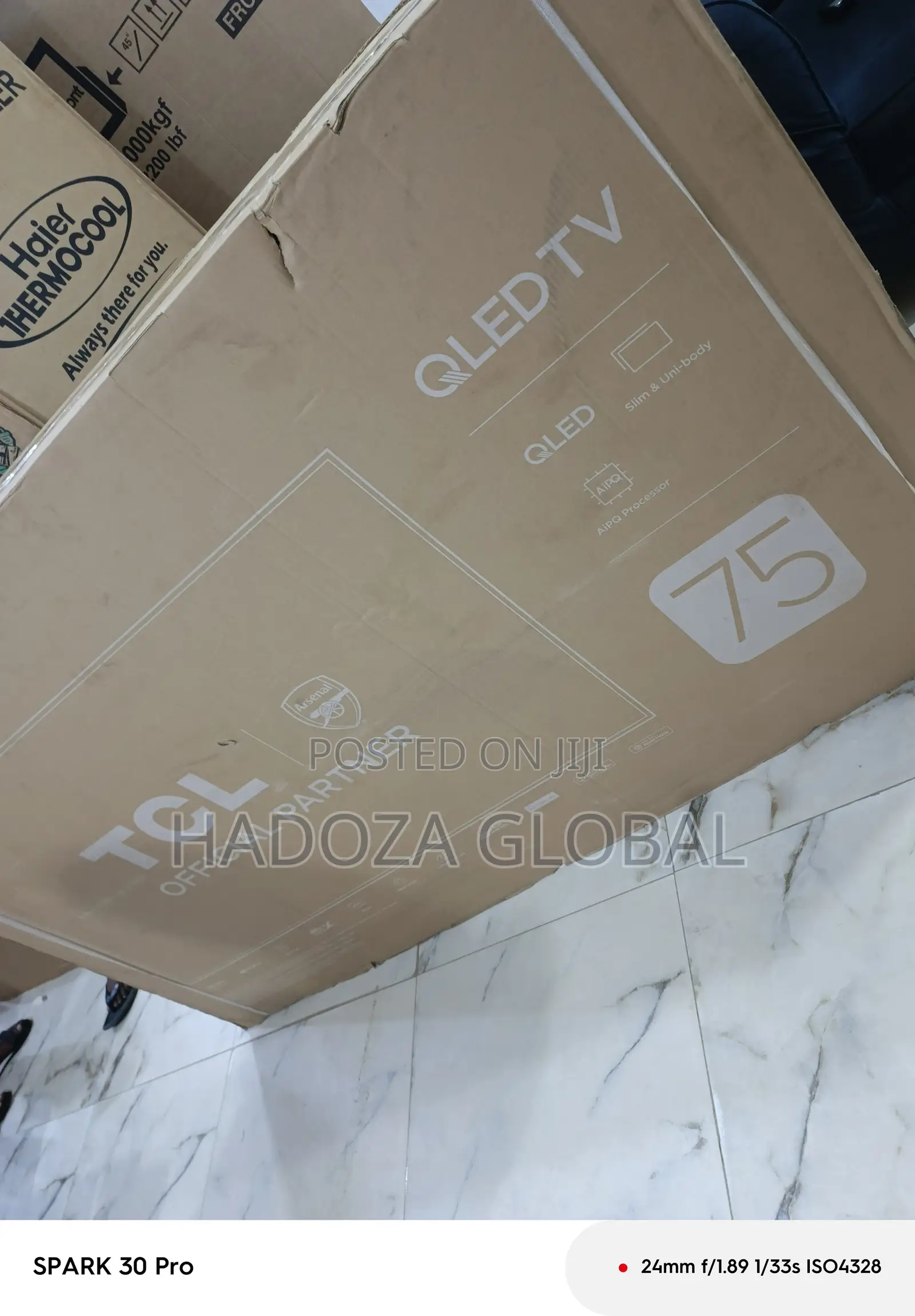 75 Inch Tcl Smart Qled Television With Google Os