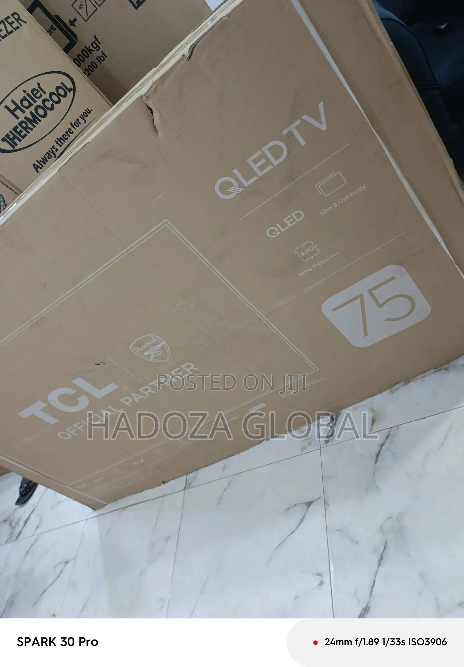 75 Inch Tcl Smart Qled Television With Google Os