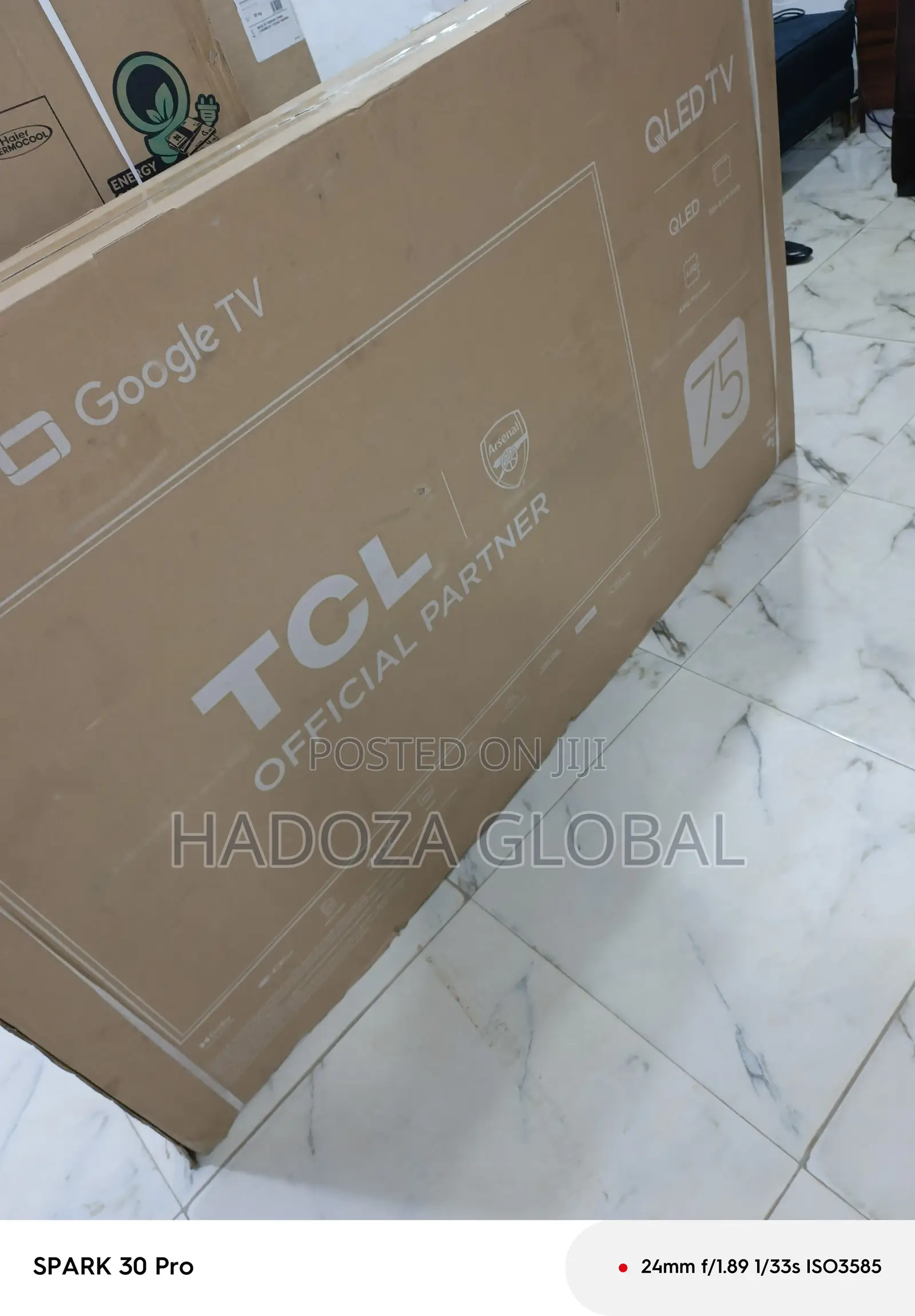 Tcl 75” Uhd Qled Smart Display – Google Tv Support