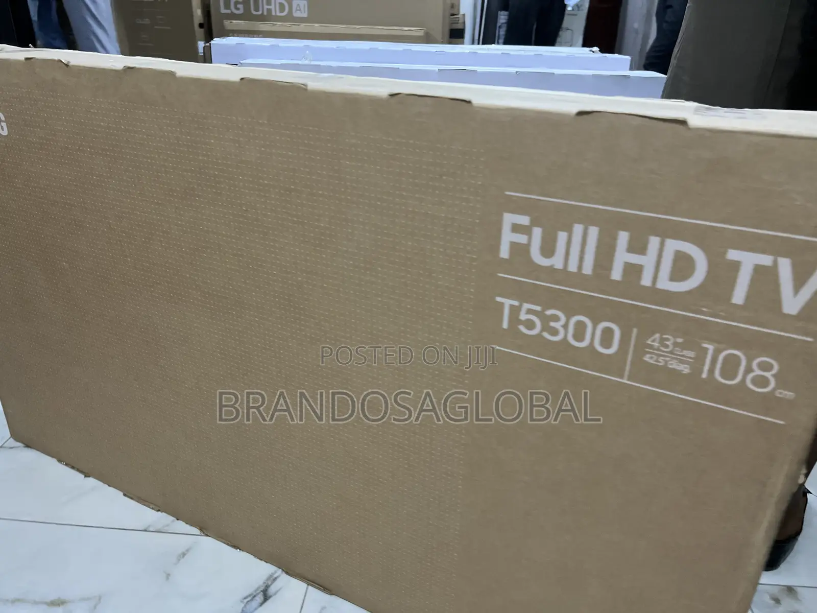 Samsung 43" Smart Led Tv With Hdmi, Usb, and Wi-Fi Support