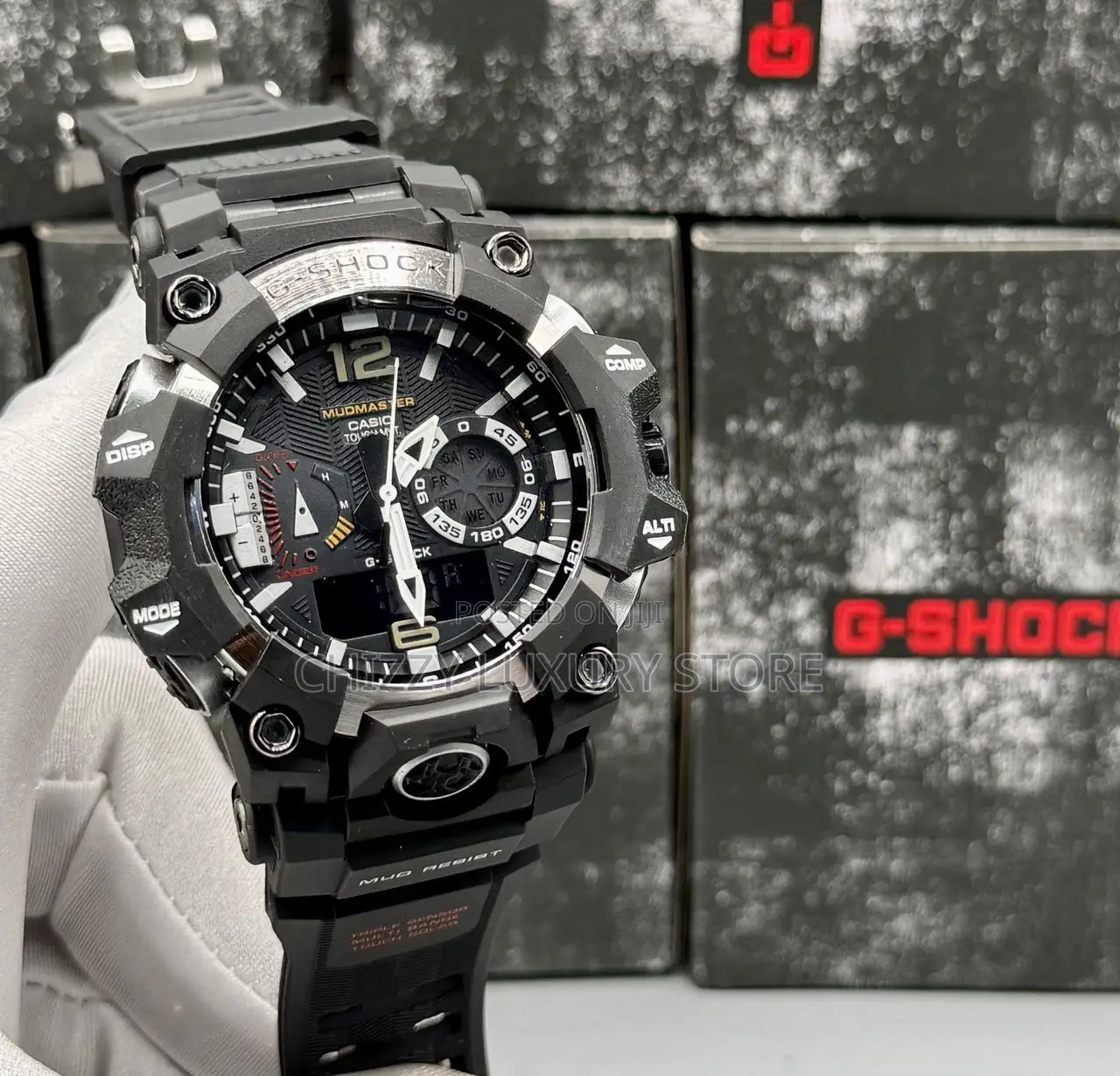 G-Shock Casio Quality Luxury Dual Time Water Resistance Wristwatch
