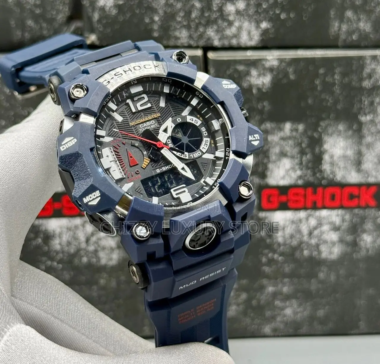 G-Shock Casio Quality Luxury Dual Time Water Resistance Wristwatch