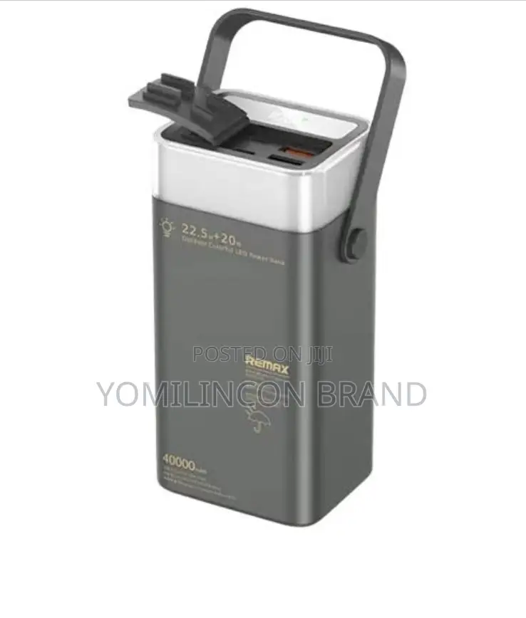 Remax Rpp-596 40000mah Power Bank - Ultra-high Capacity With Dual Usb