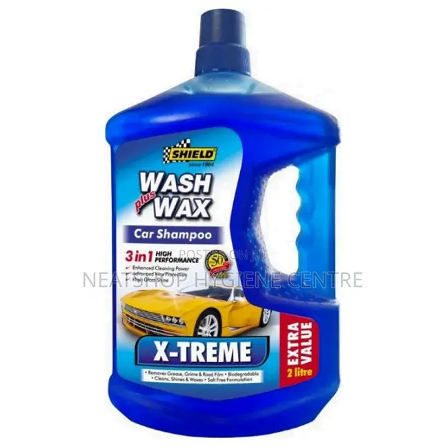 Shield X-Treme Wash Plus Wax Car Shampoo