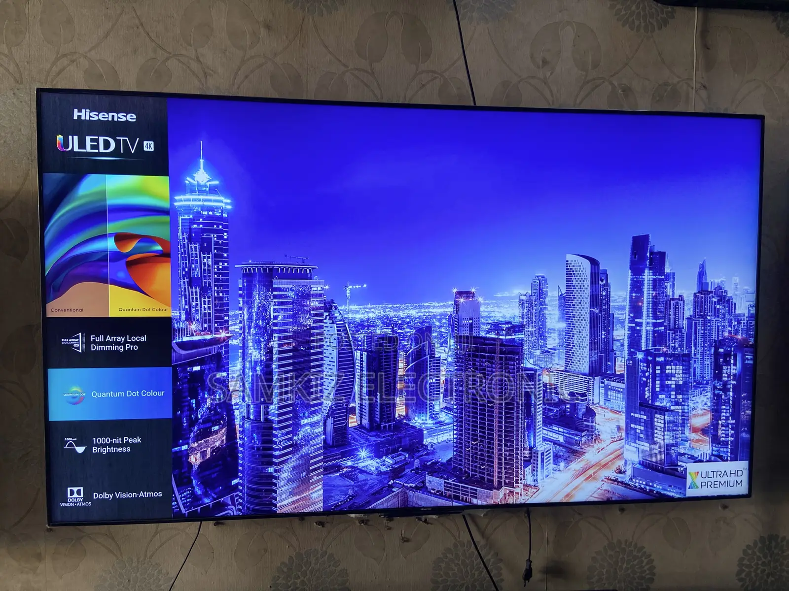 Experience Stunning Visuals With the Hisense 65-Inch Uled 2022 Model.