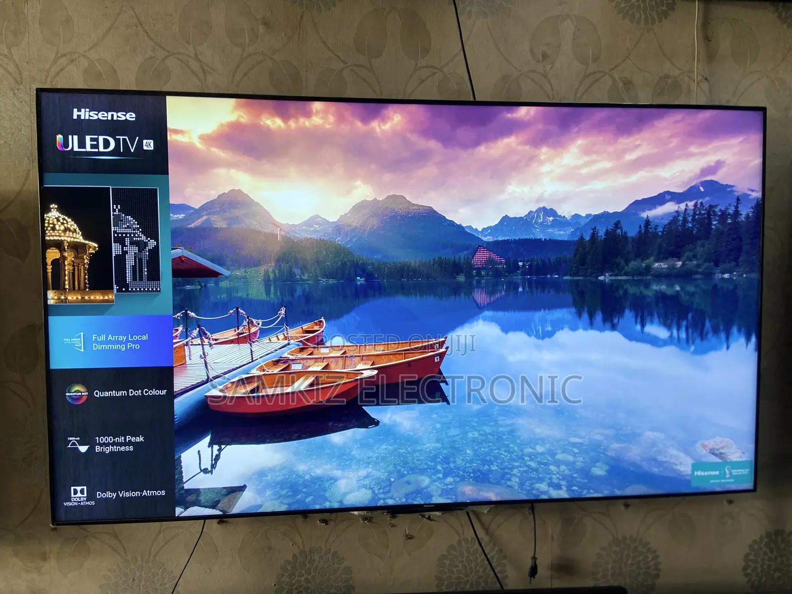 Experience Stunning Visuals With the Hisense 65-Inch Uled 2022 Model.