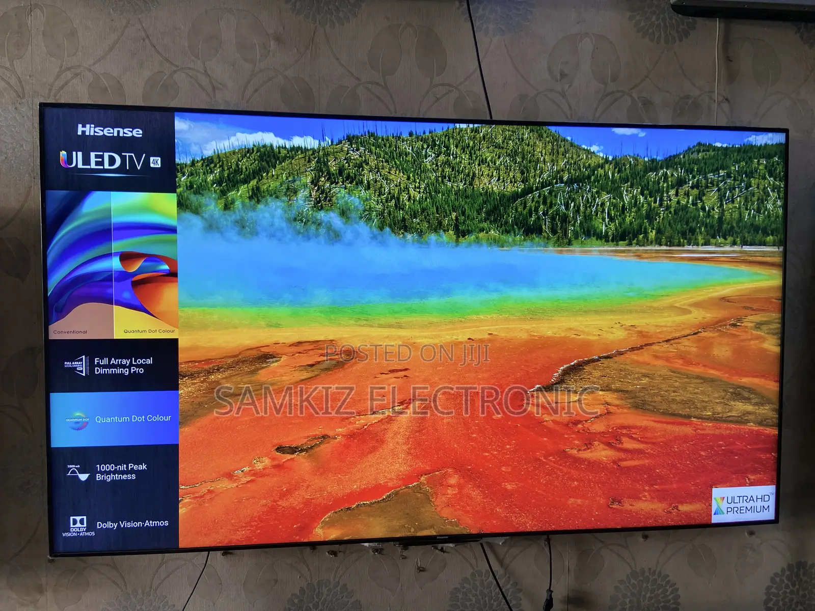 Experience Stunning Visuals With the Hisense 65-Inch Uled 2022 Model.