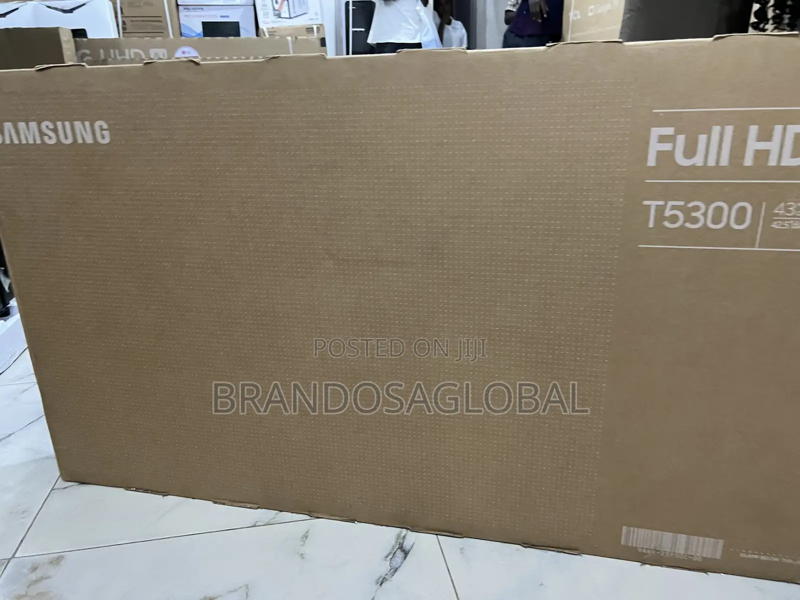 Samsung 43" Smart Tv – Wi-Fi, Hdmi, Usb, and Screen Mirroring