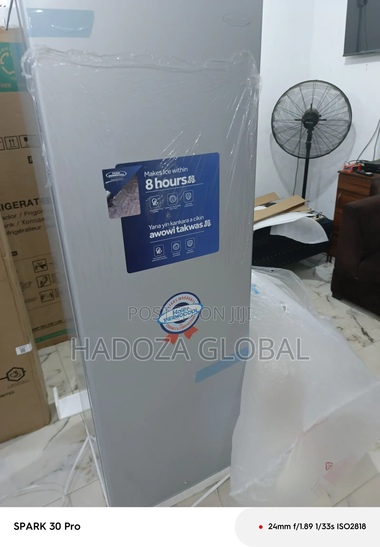 Efficient 250l Upright Freezer – Haier Thermocool