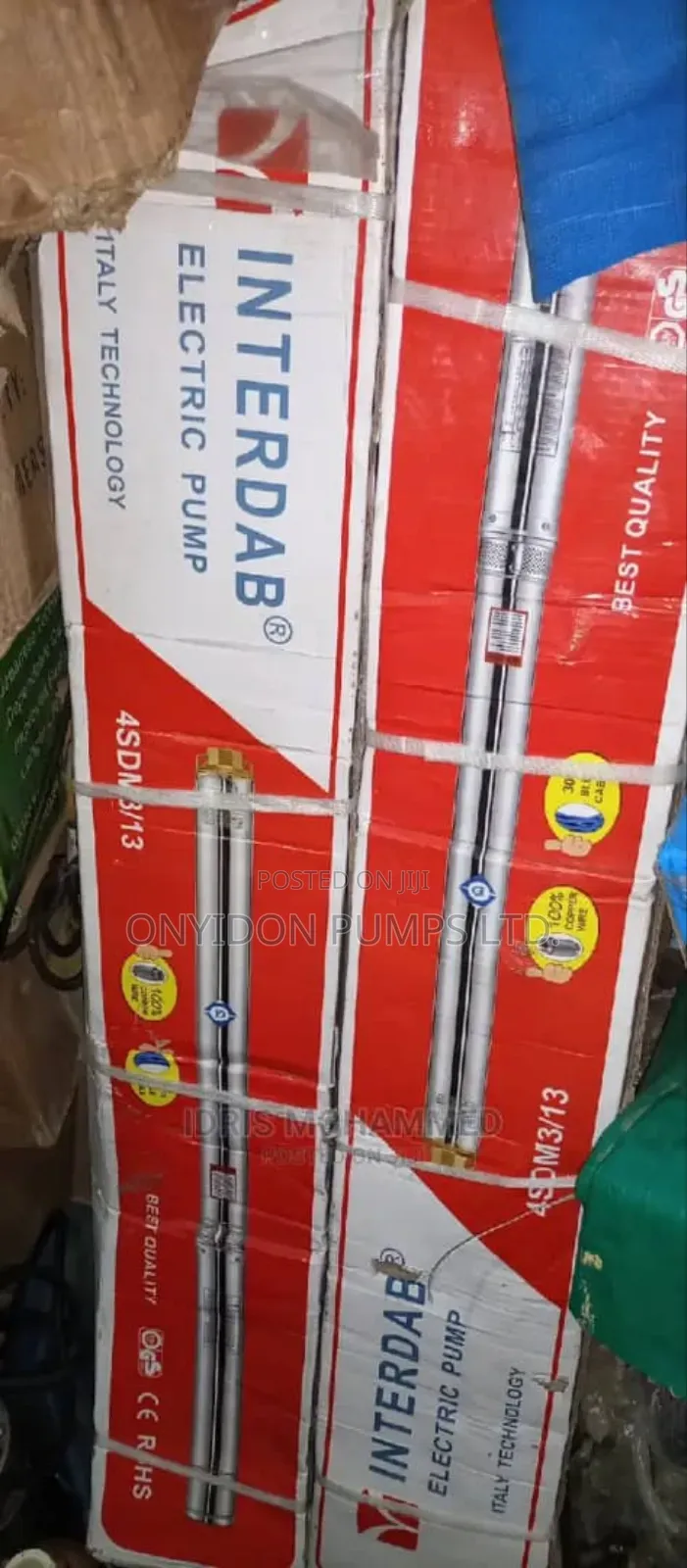 1hp Interdab Submersible Pump