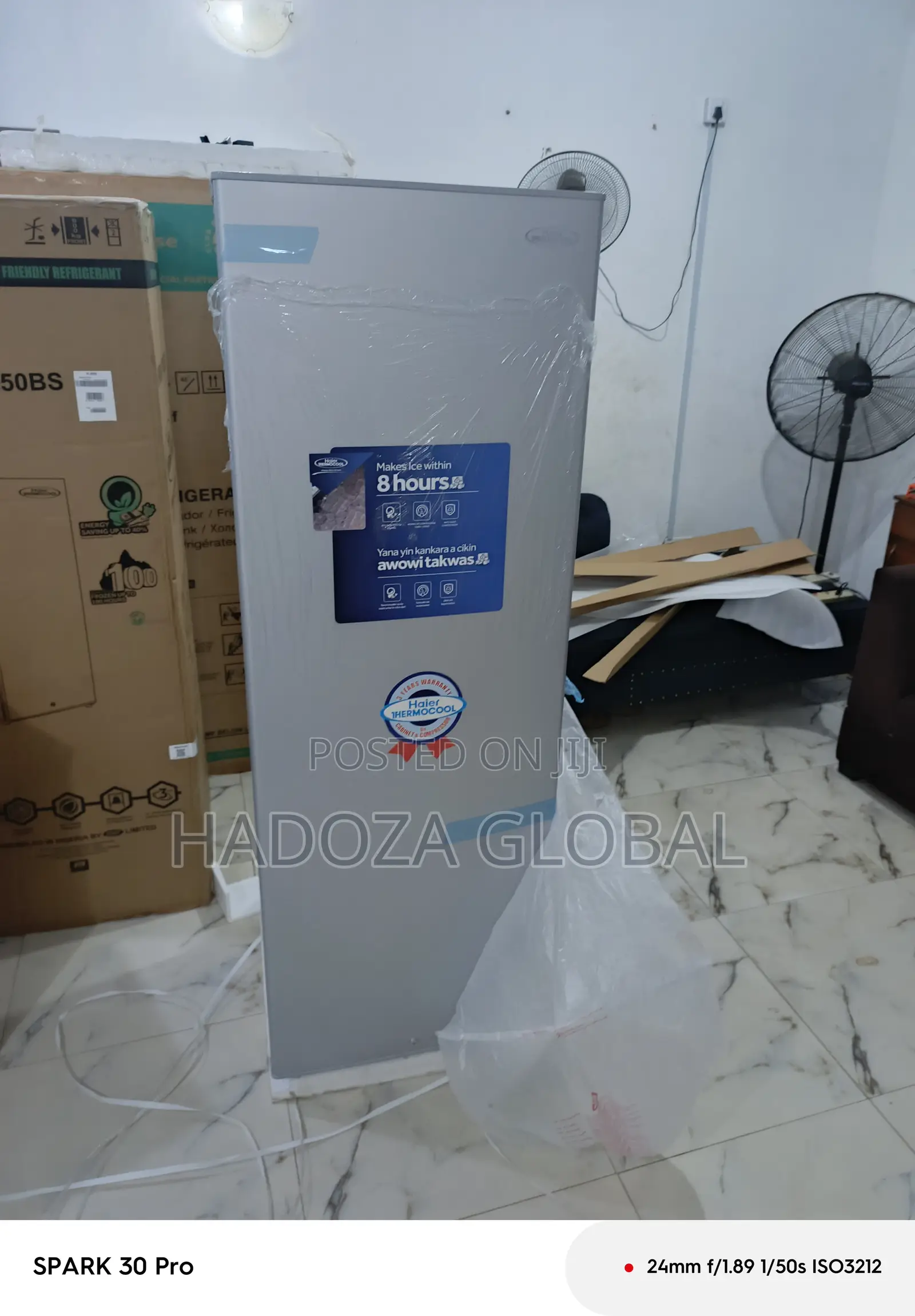 Haier Thermocool Freezer – 250l Volume, Upright Model