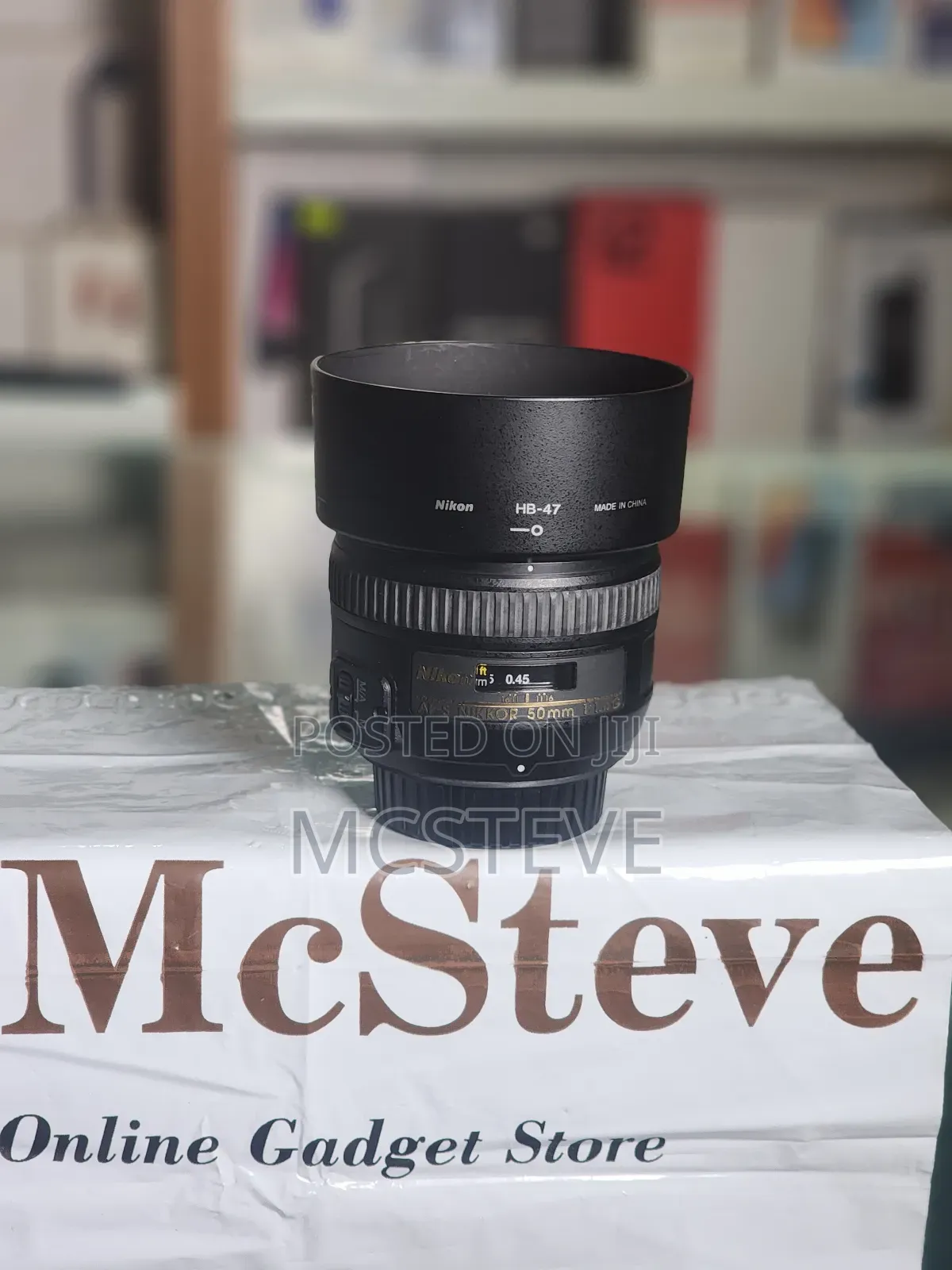 Nikon Nikkor 50mm 1:1.4g Af-S Lens