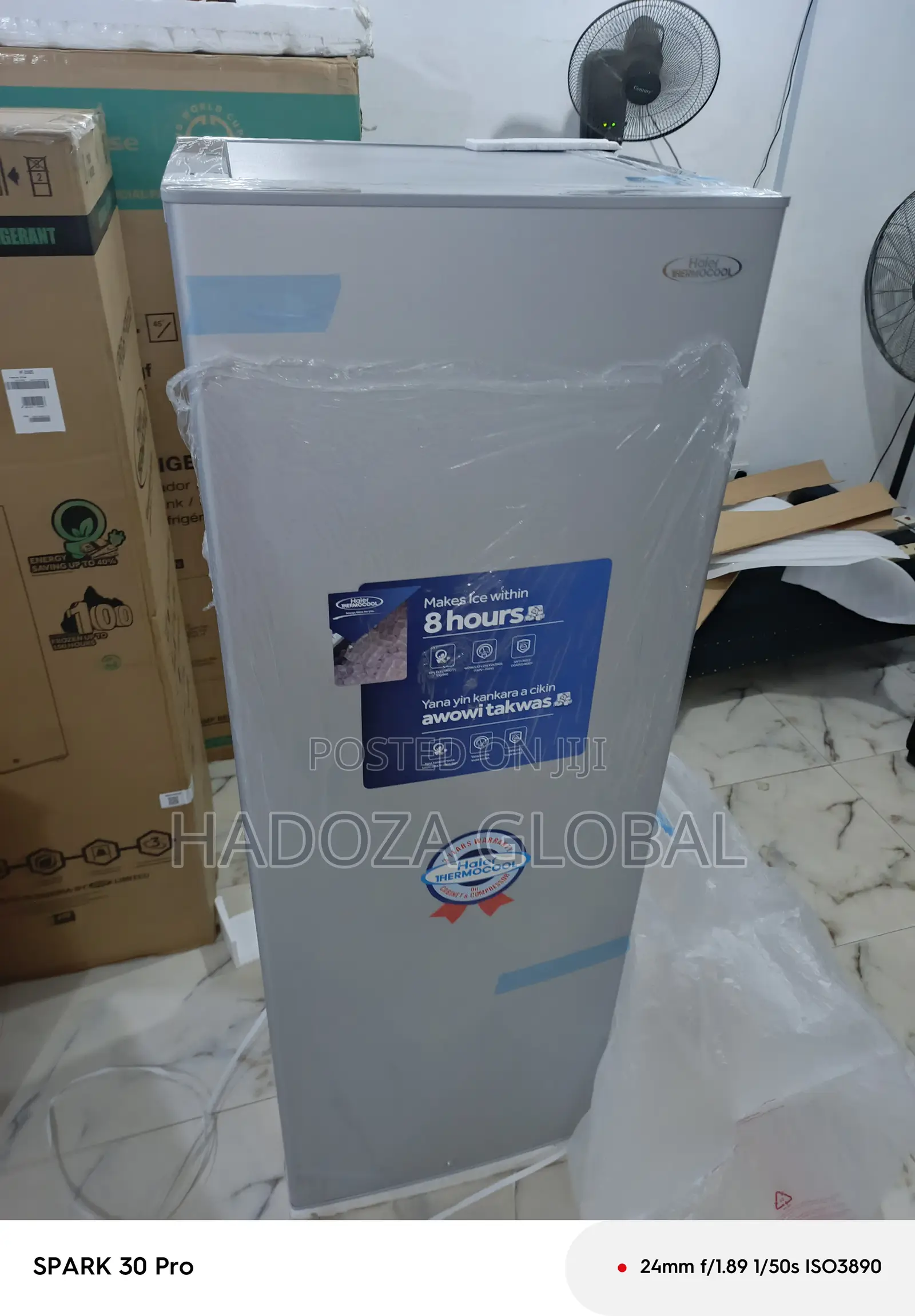 Haier Upright 250l Freezer – Organized Shelving