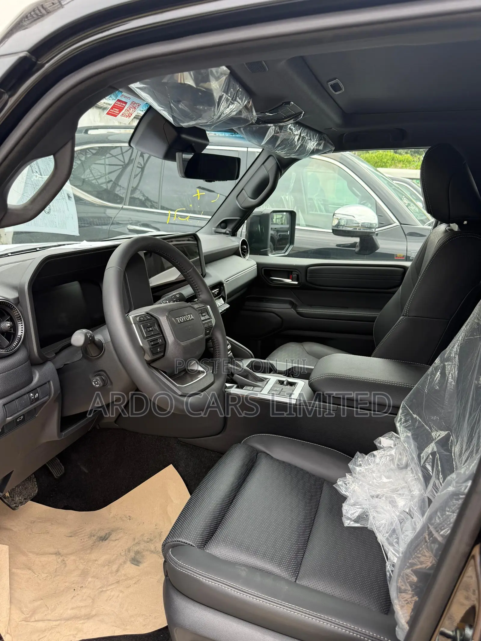 New Toyota Land Cruiser Prado 2025 Black
