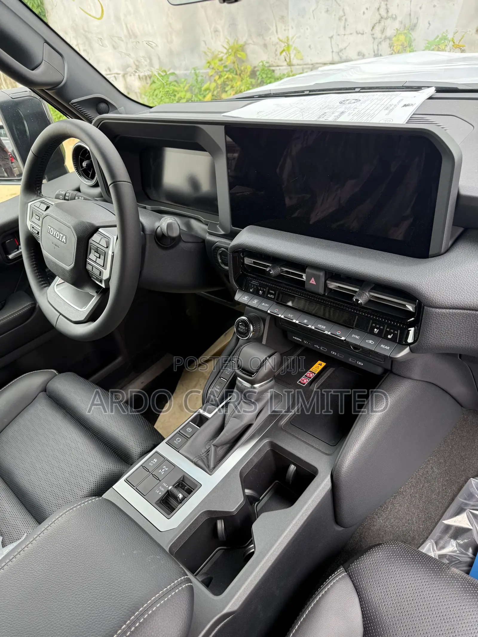 New Toyota Land Cruiser Prado 2025 Black