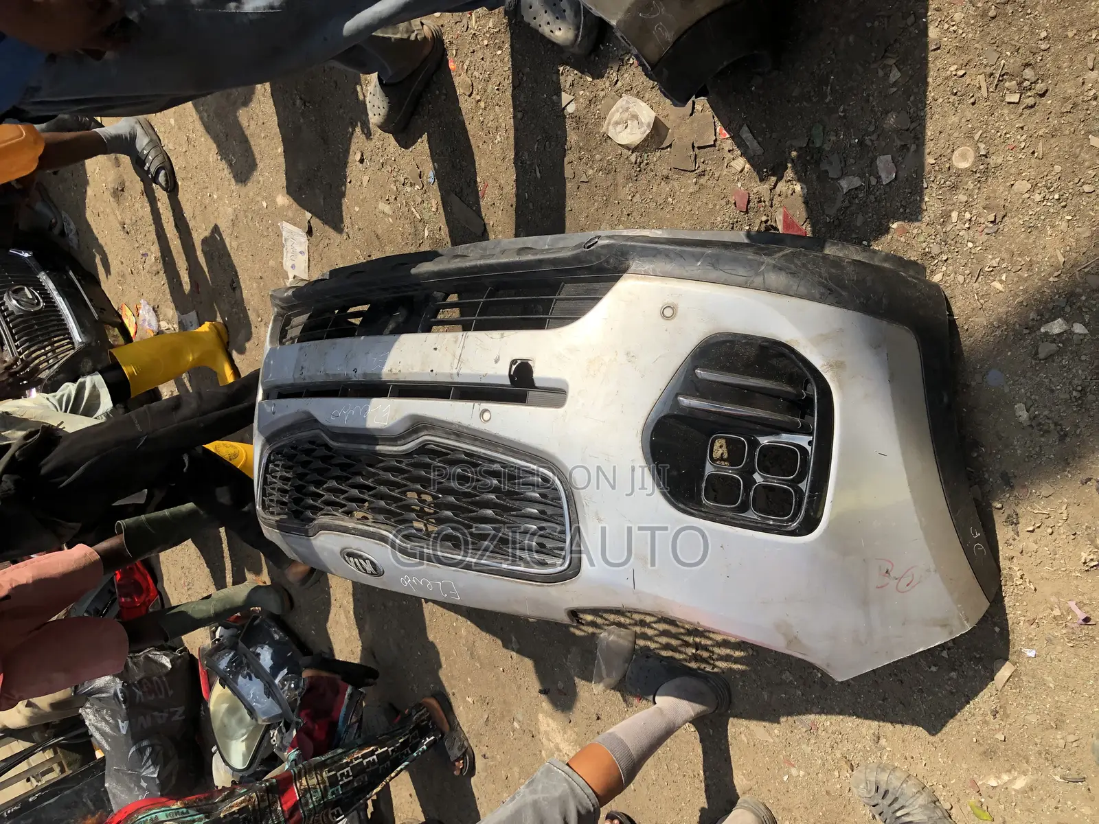 Replacement For Complete Bumper Hyundai Santafe 2018 2019