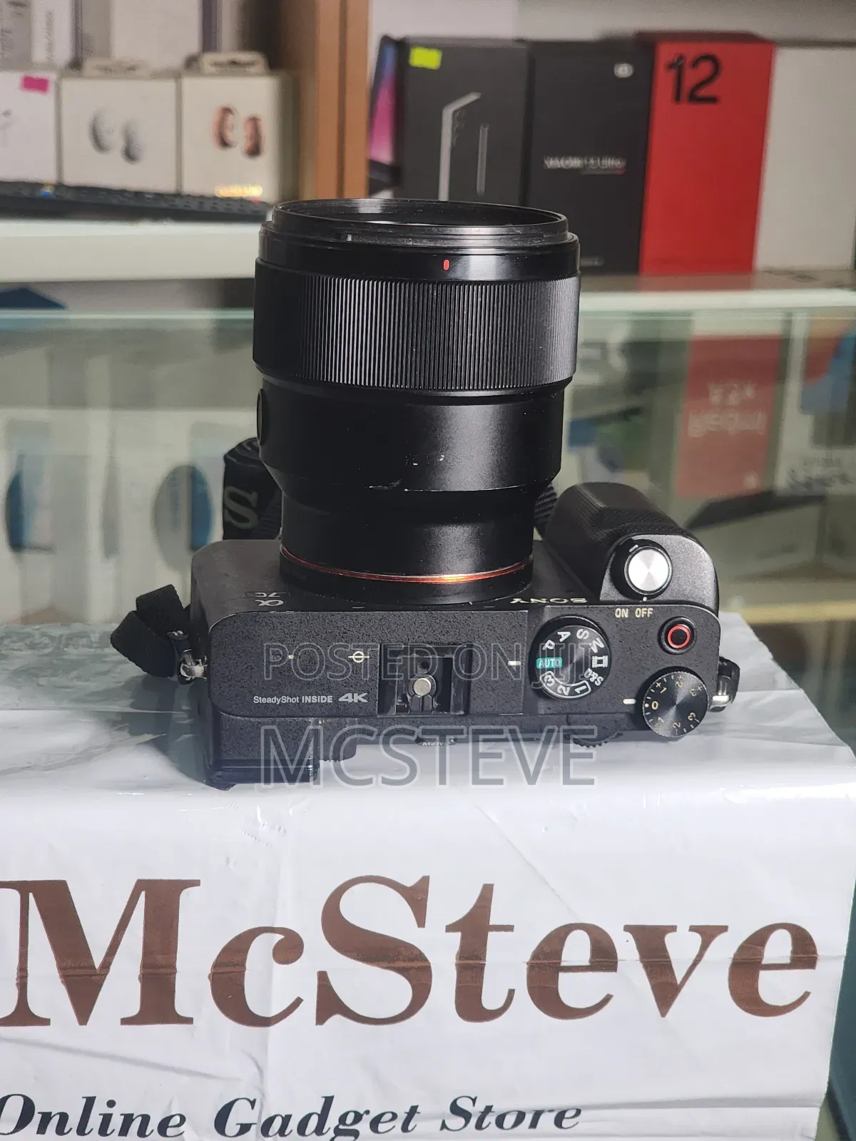 Sony A7c Mirrorless Camera With 85mm F1.8 E-Mount Lens