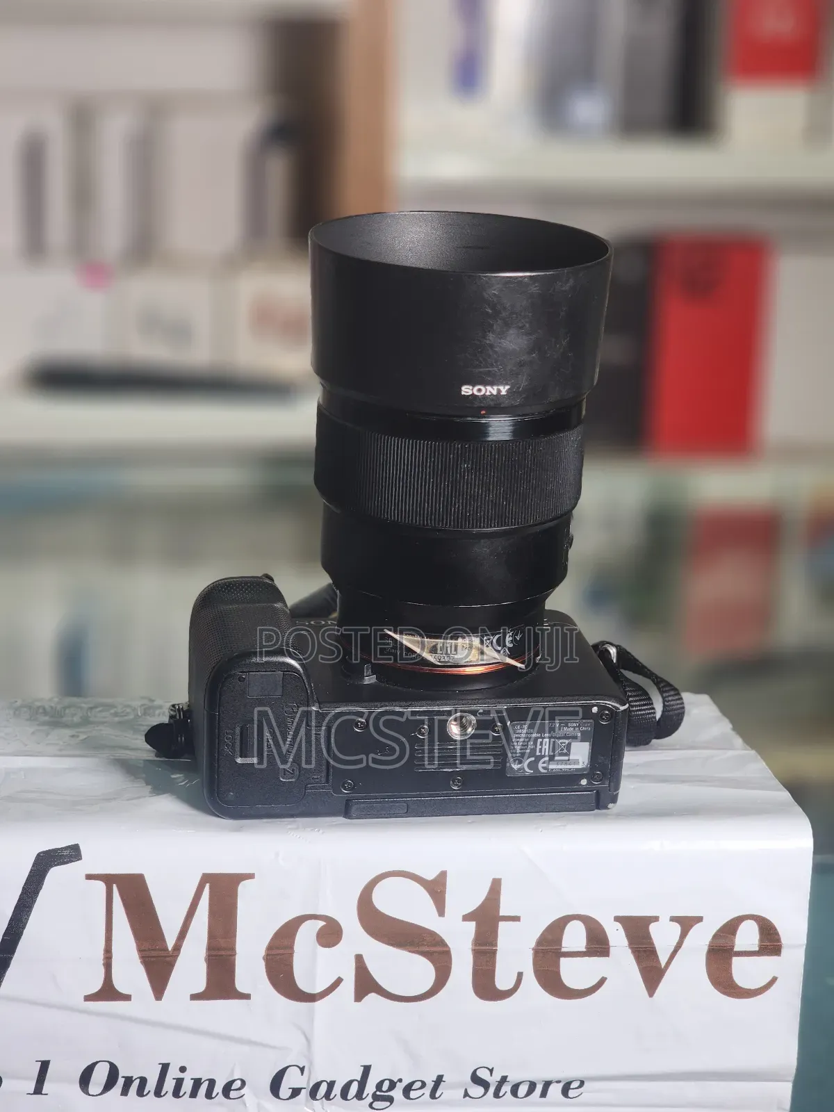 Sony A7c Mirrorless Camera With 85mm F1.8 E-Mount Lens