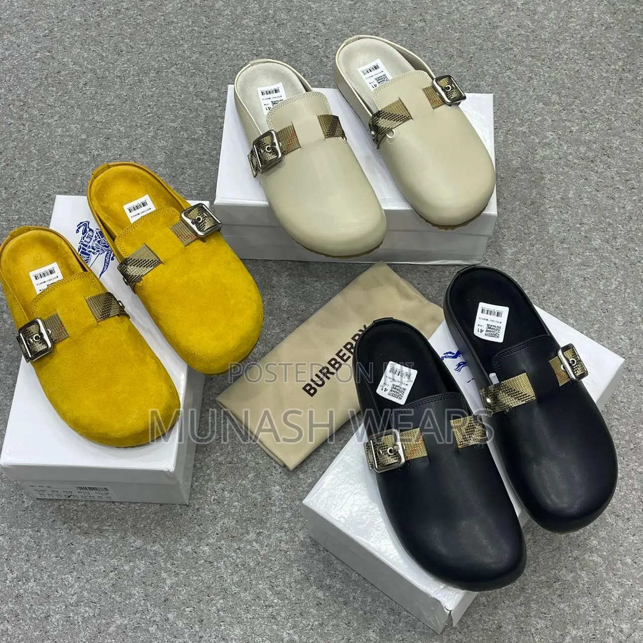 Burberry London Mule 40-46 Available