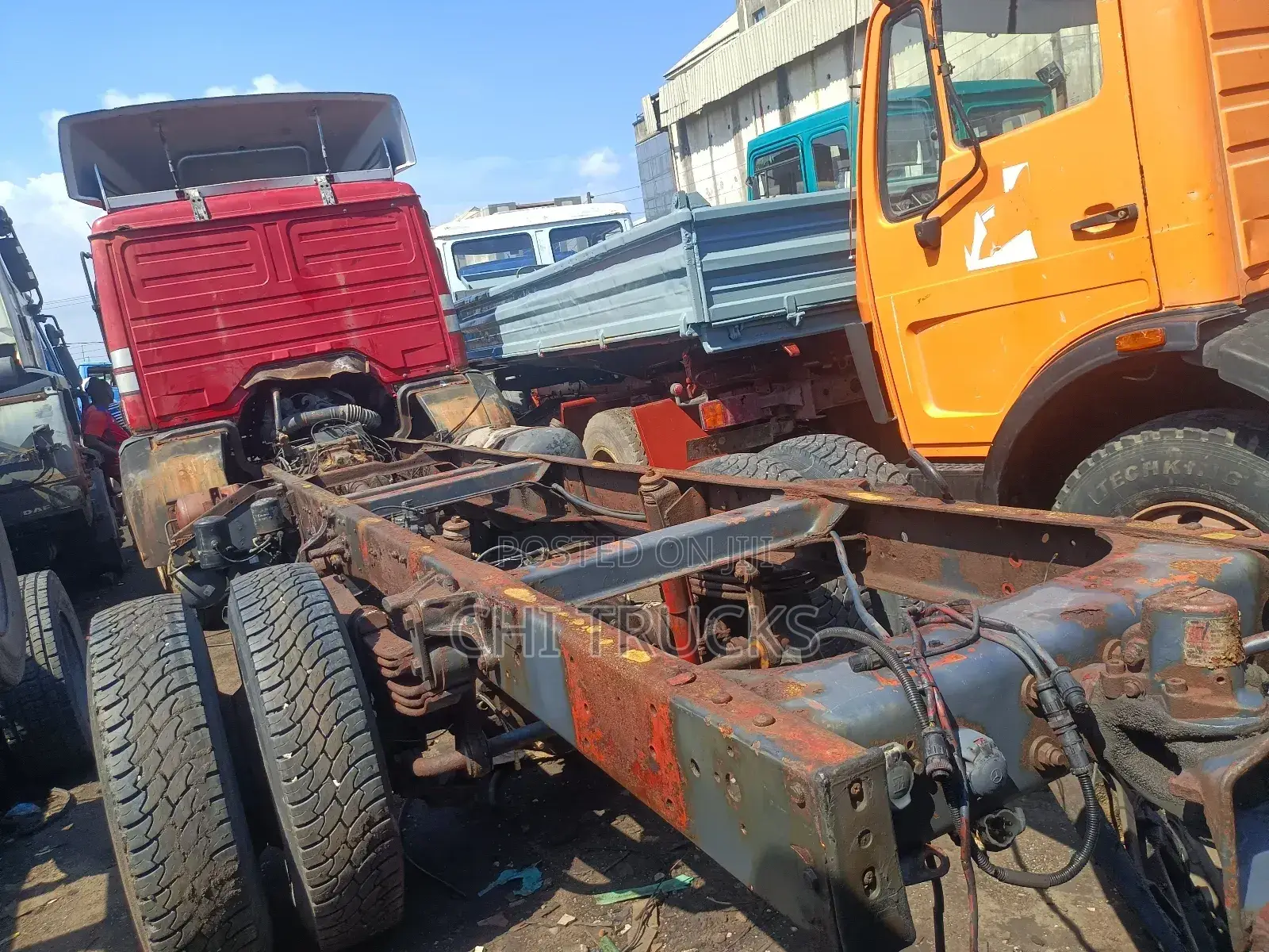 Mercedes Benz 1420 Chassis Truck