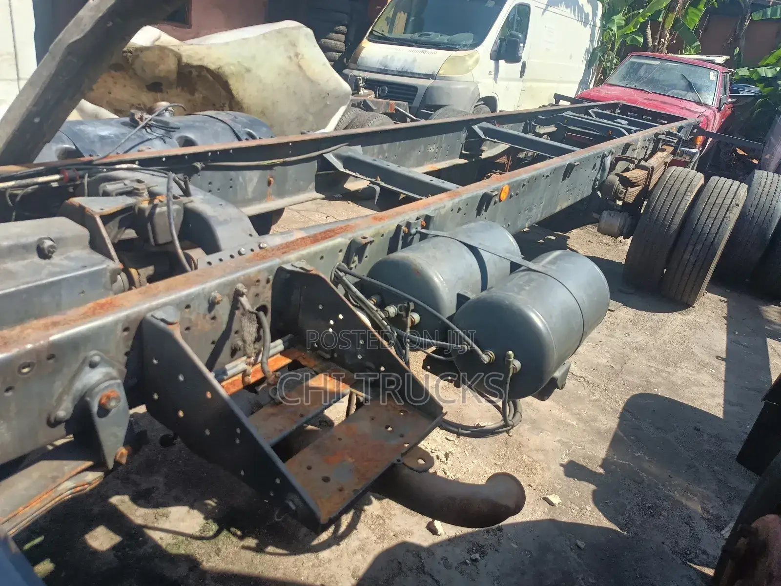 Mercedes Benz 1320 Chassis Truck With Helper Springs (Big Axle)