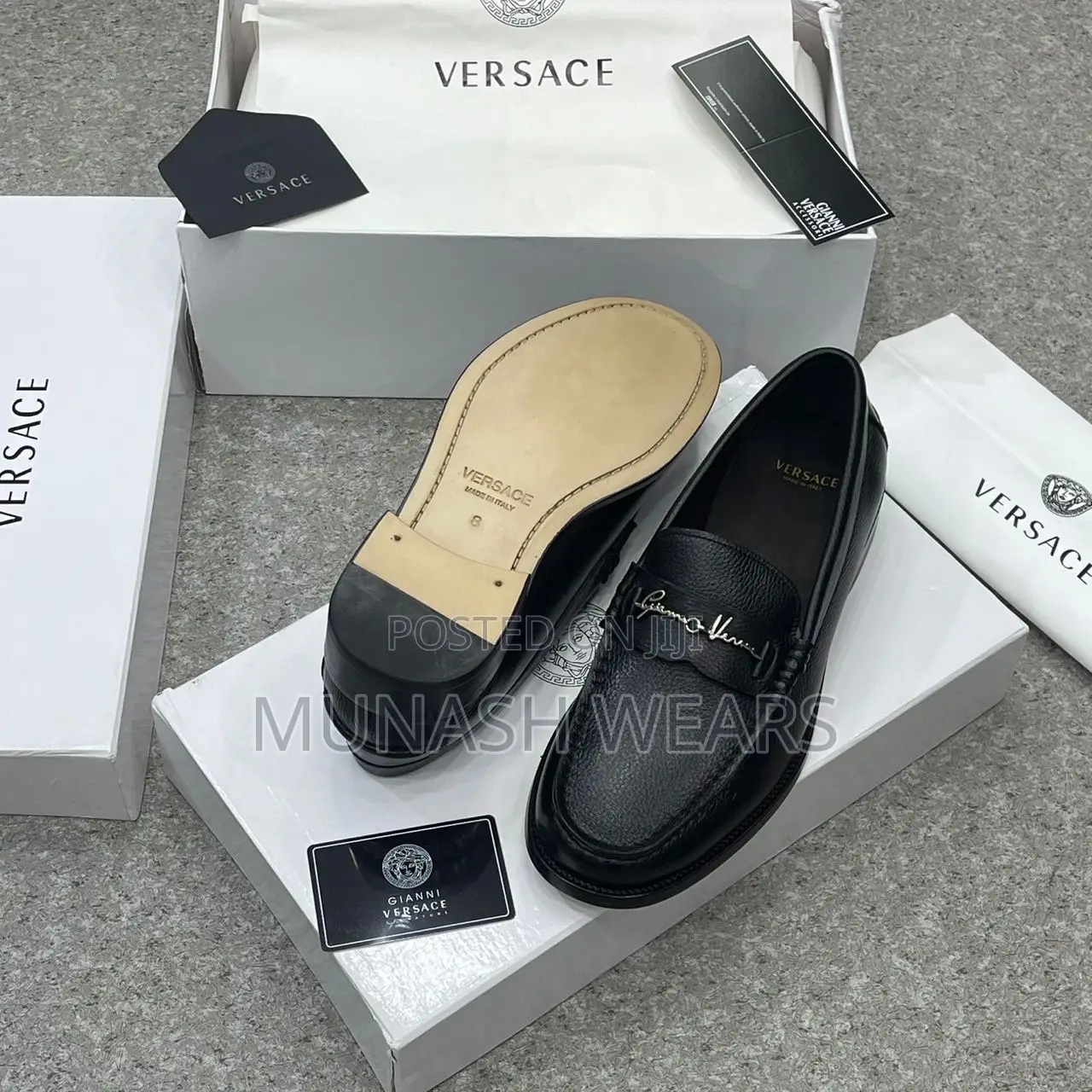 Versace Luxury Shoes For Men 40-46 Available