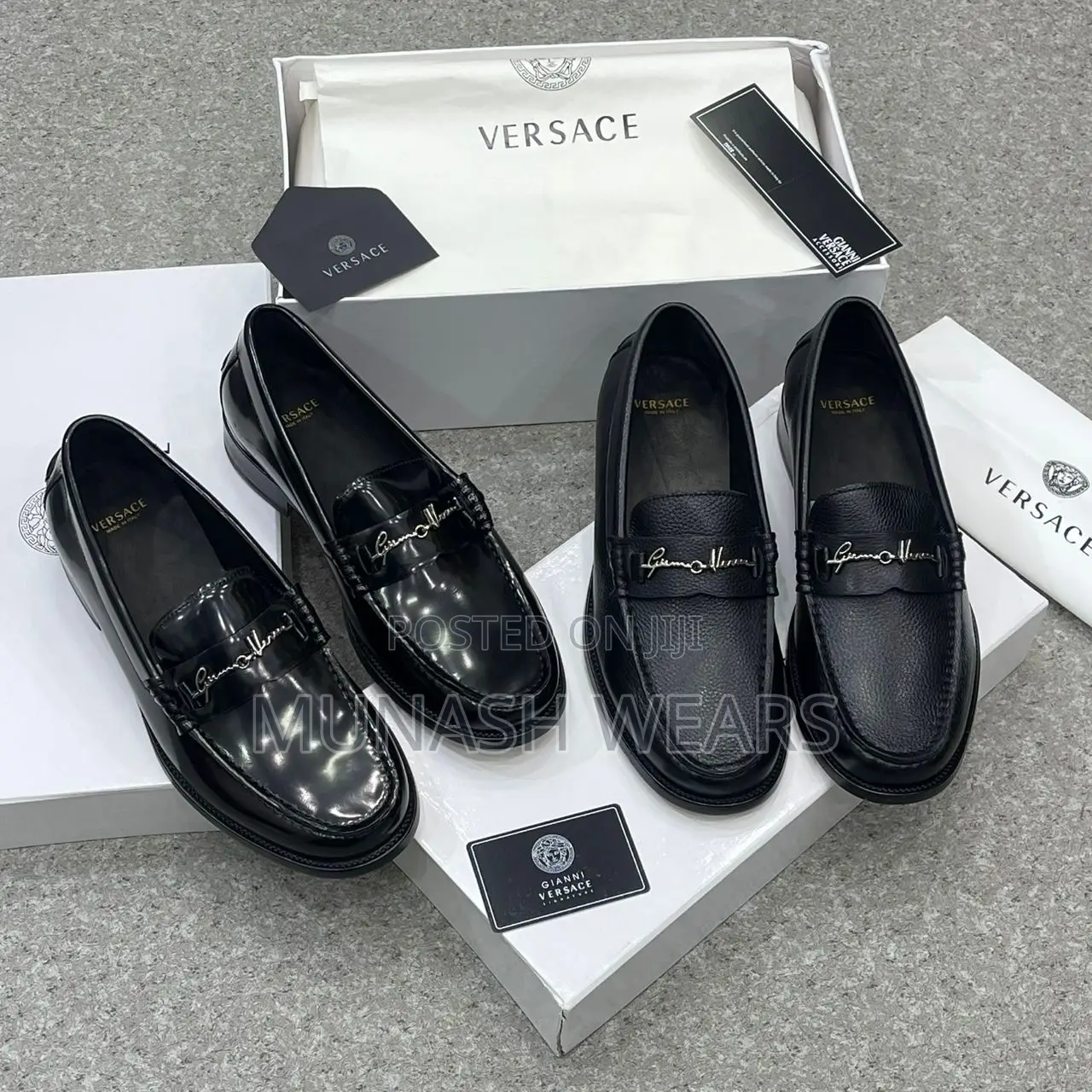 Versace Luxury Shoes For Men 40-46 Available