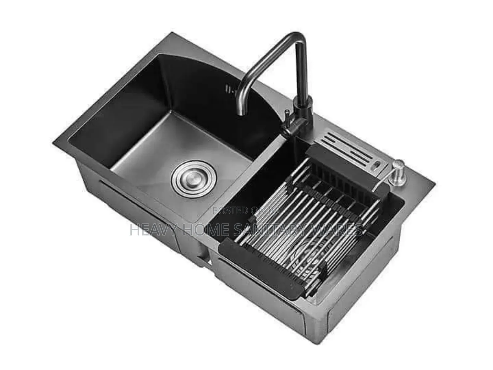 Black Kitchen Sink 001