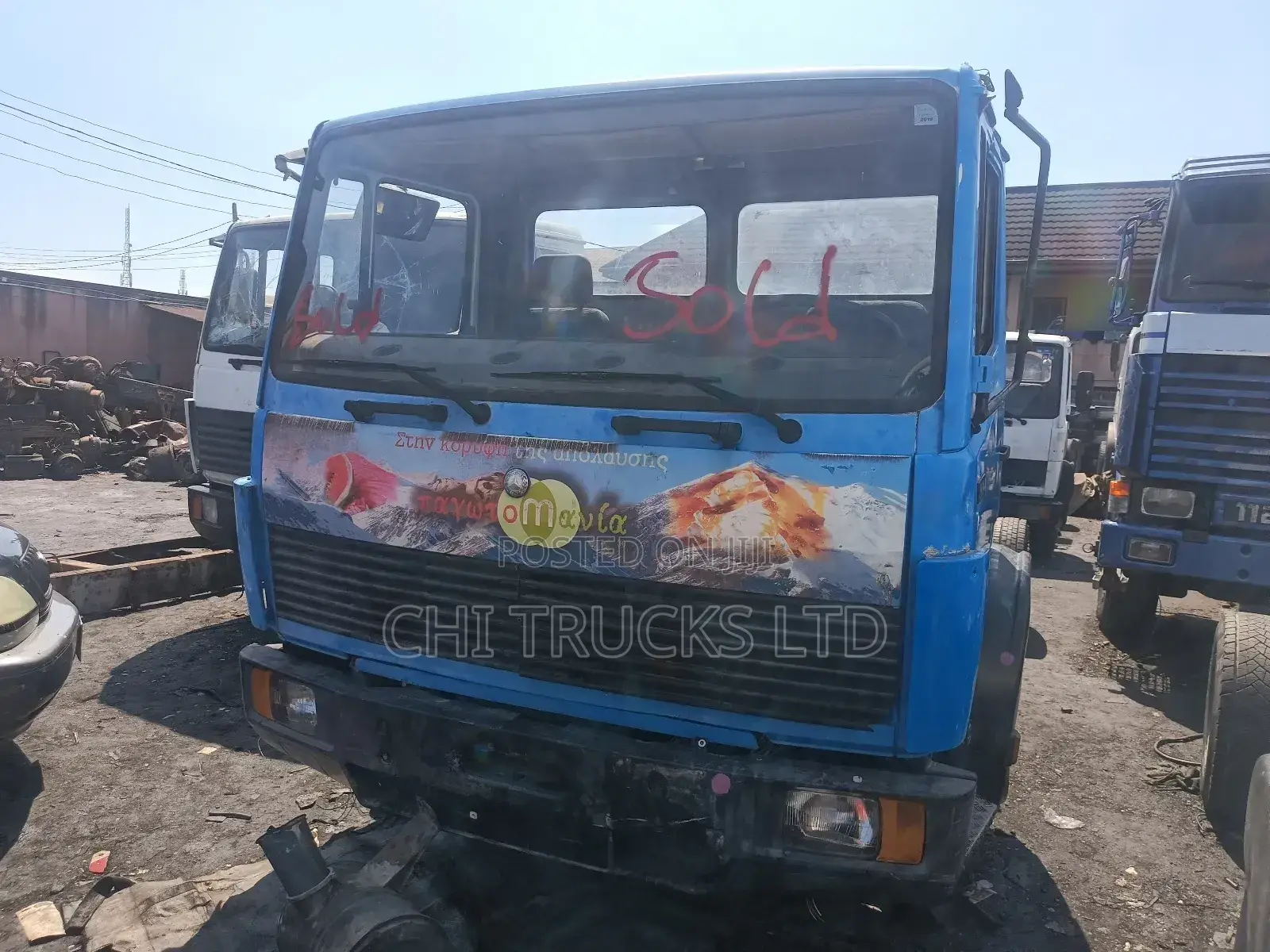 Mercedes Benz 814 Cap and Chassis Truck 7tons