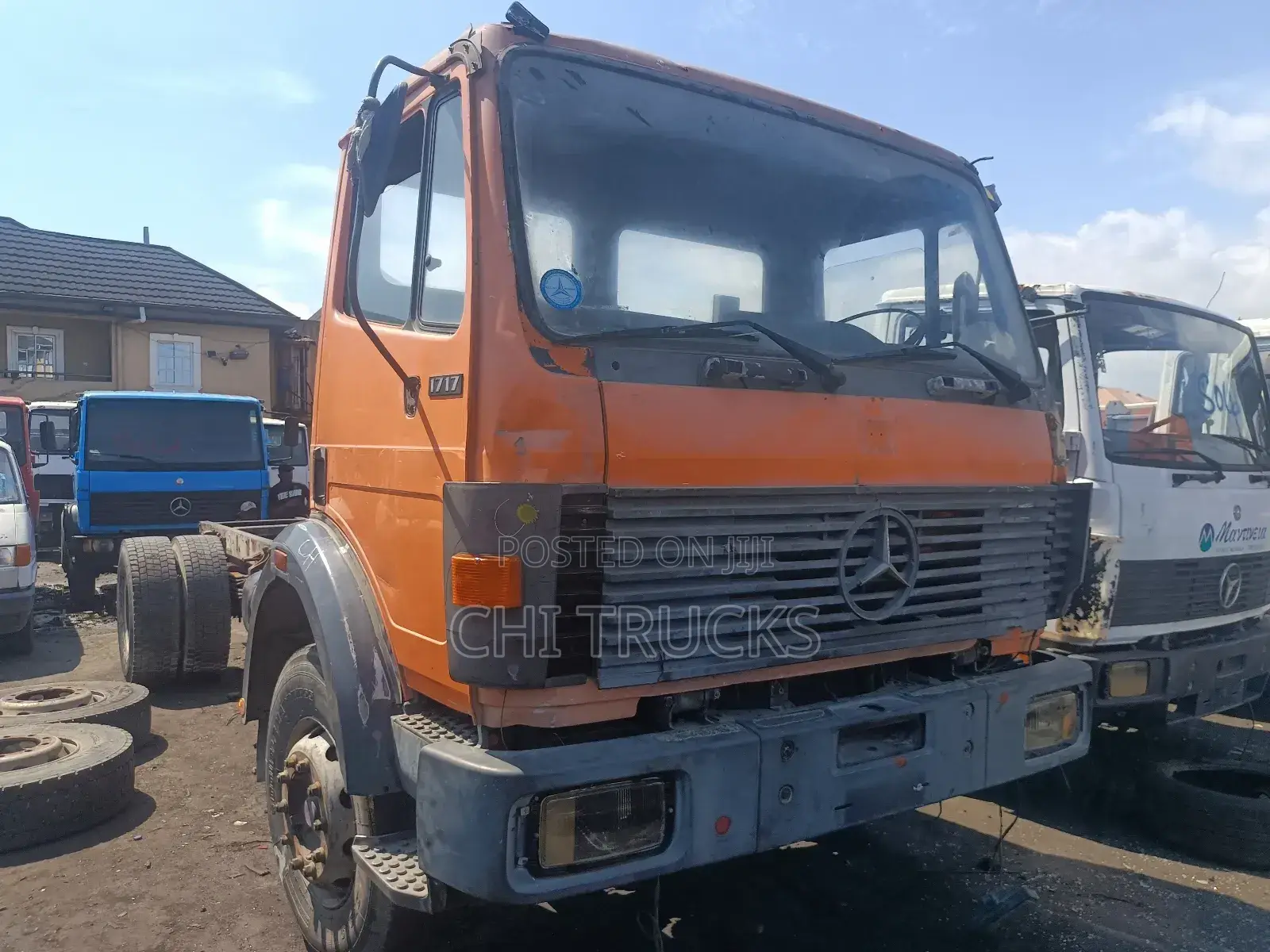 Mercedes Benz 1717 Chassis Truck 10bolt 2002