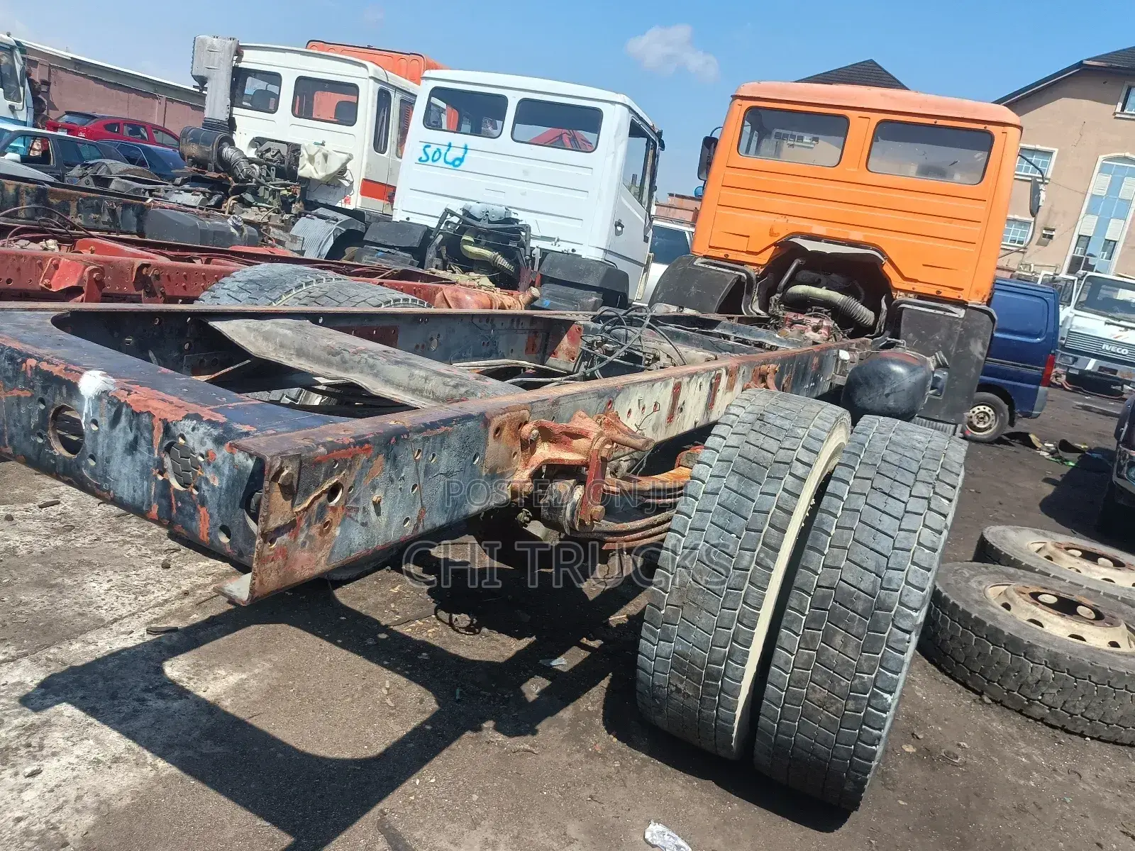 Mercedes Benz 1717 Chassis Truck 10bolt 2002