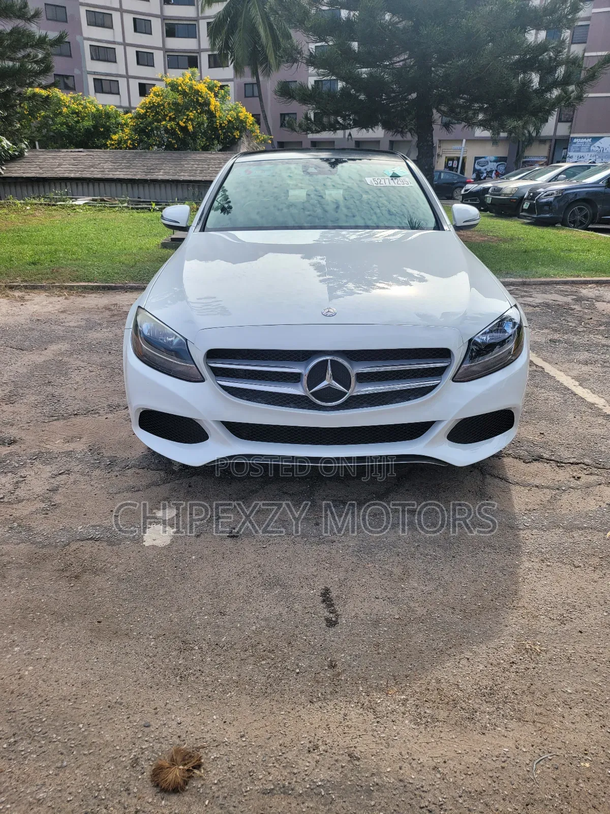 Mercedes-Benz C300 Luxury 4matic Sedan AWD (2.0L 4cyl 7A) 2017 White