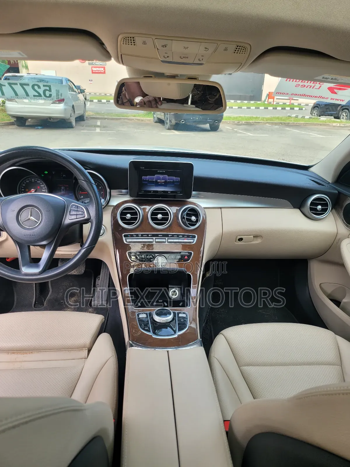 Mercedes-Benz C300 Luxury 4matic Sedan AWD (2.0L 4cyl 7A) 2017 White
