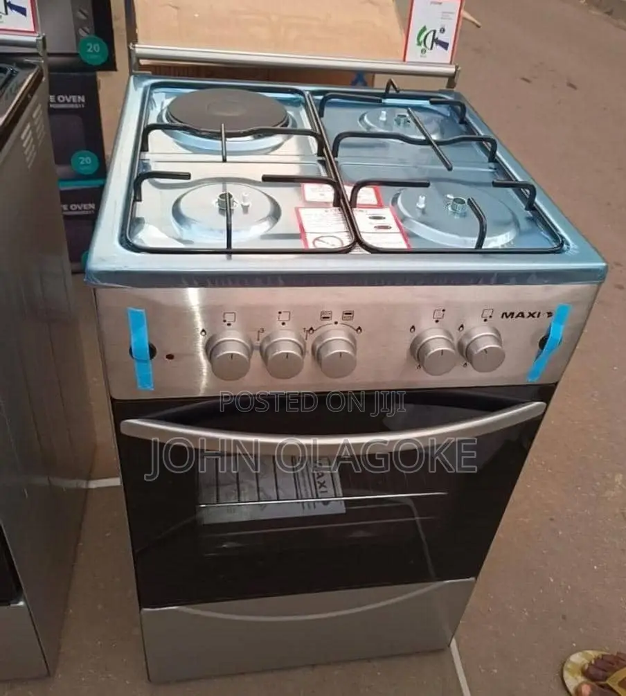 Maxi 3+1 Hotplate Standing Gas With Oven
