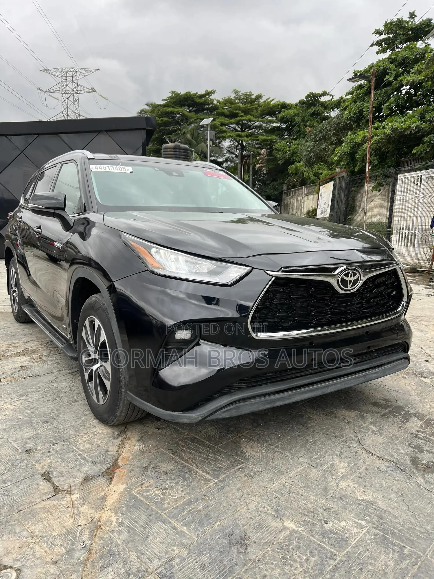 Toyota Highlander XLE AWD 2020 Black