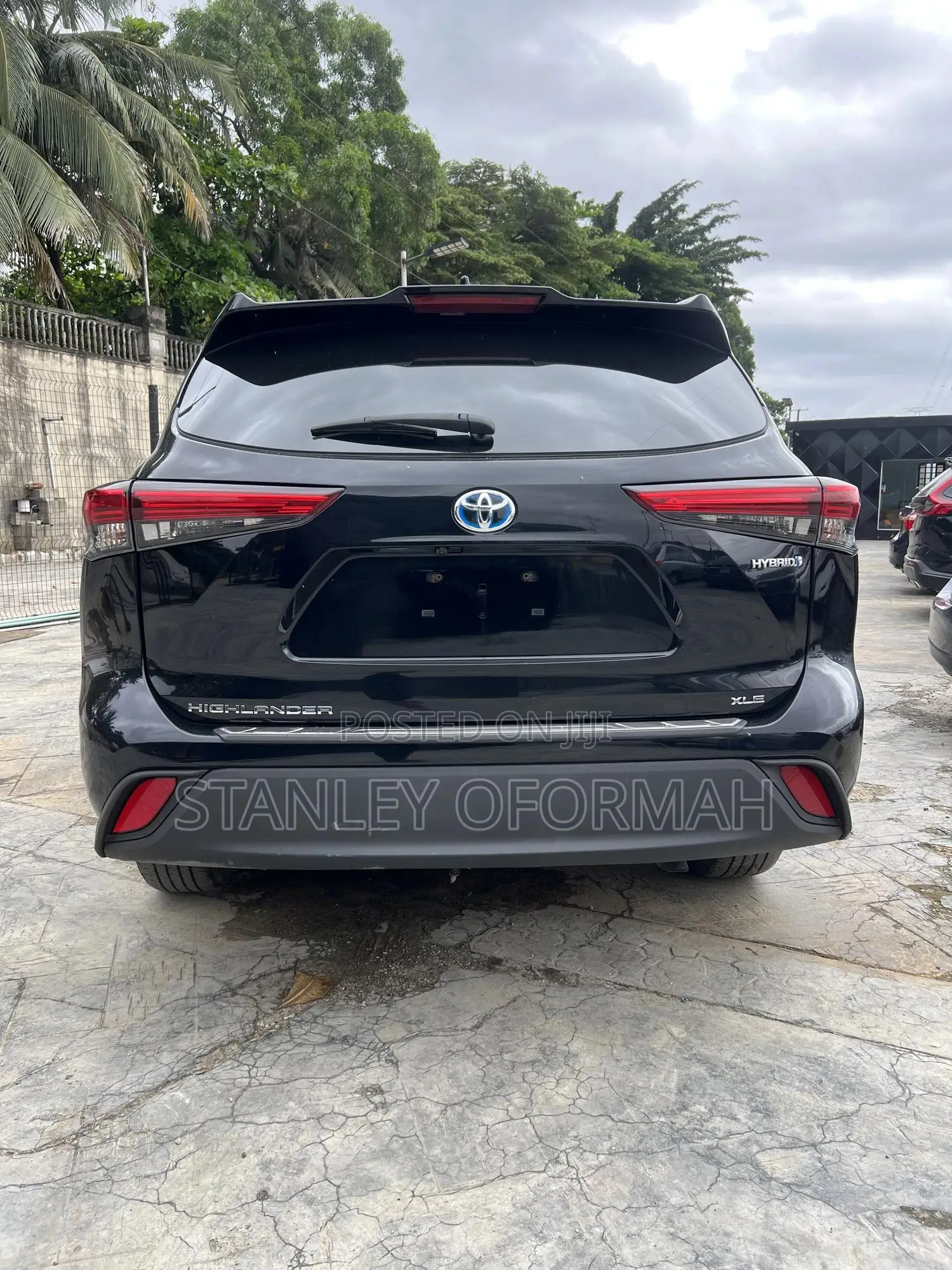 Toyota Highlander XLE AWD 2020 Black