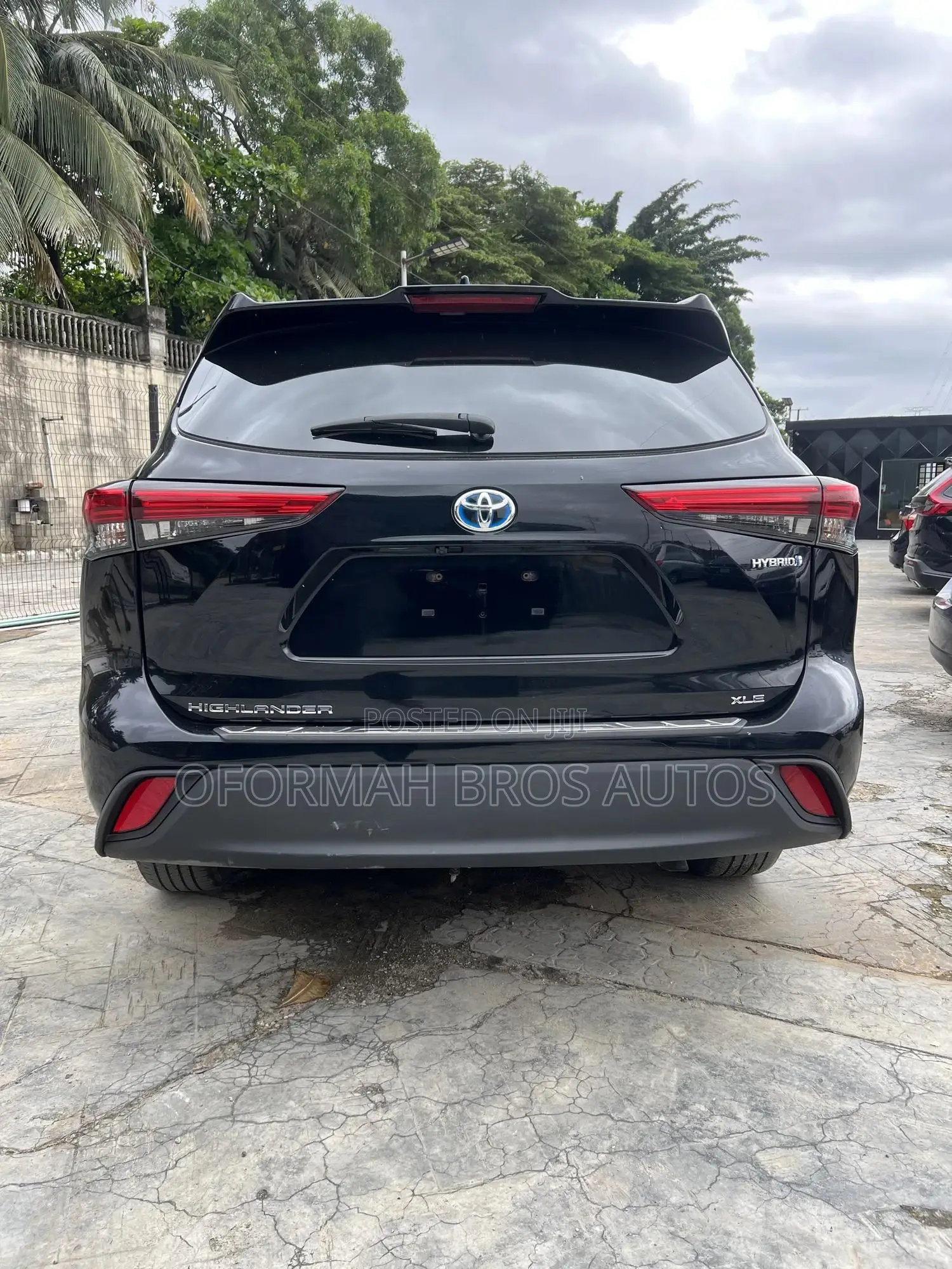 Toyota Highlander XLE AWD 2020 Black