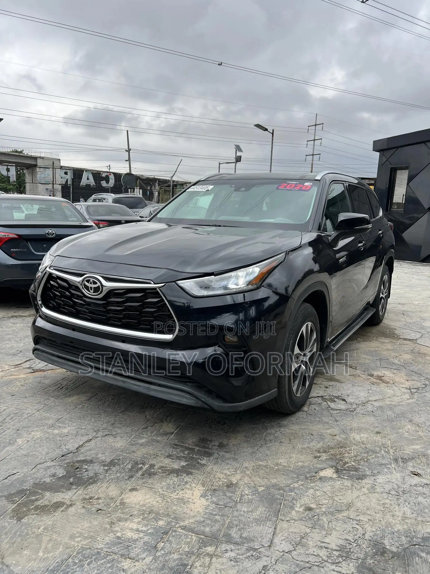 Toyota Highlander XLE AWD 2020 Black