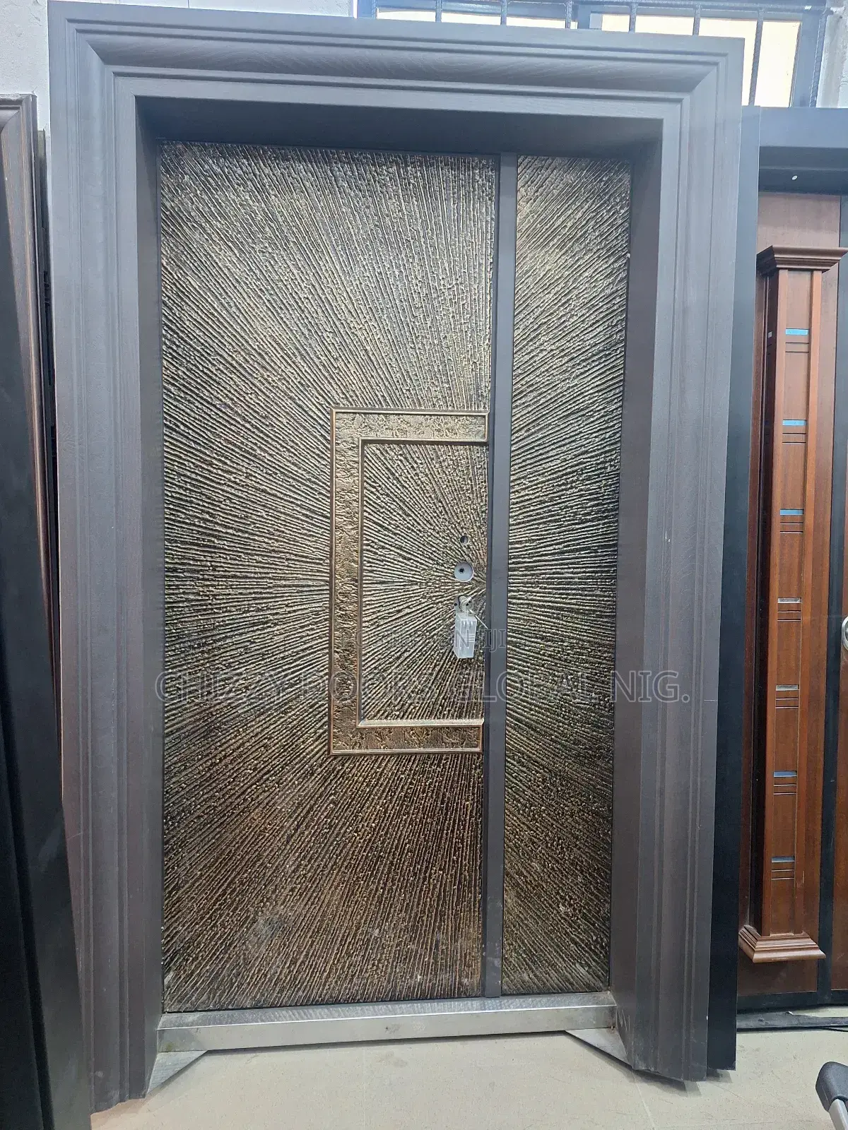Bulletproof Copper Cast Door Full Gauge 100mm Security Standard