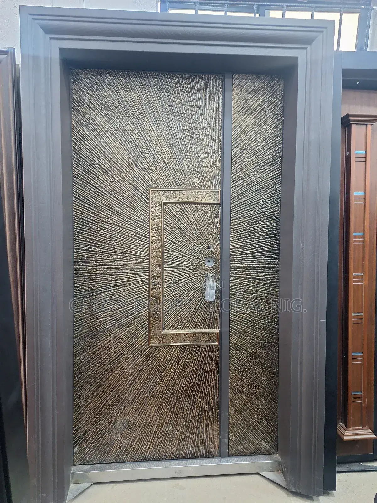 Bulletproof Copper Cast Door Full Gauge 100mm Security Standard