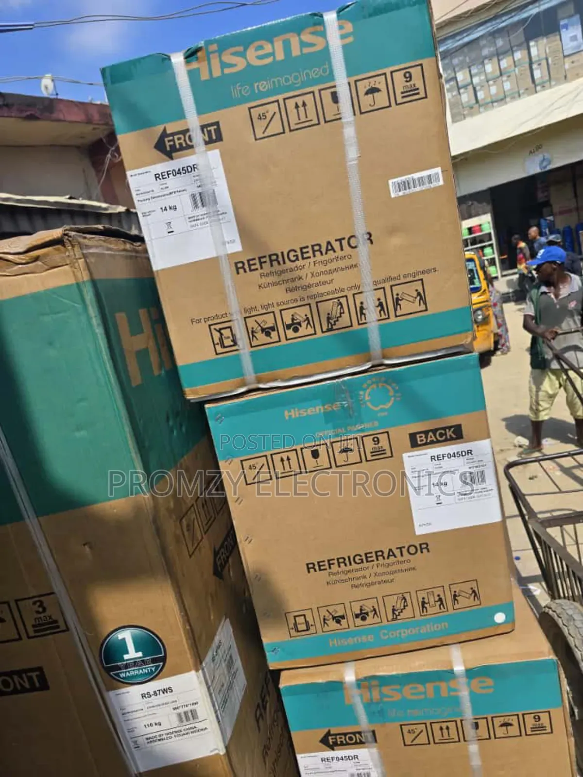 Original Hisense Refrigerator 44liters Single Door