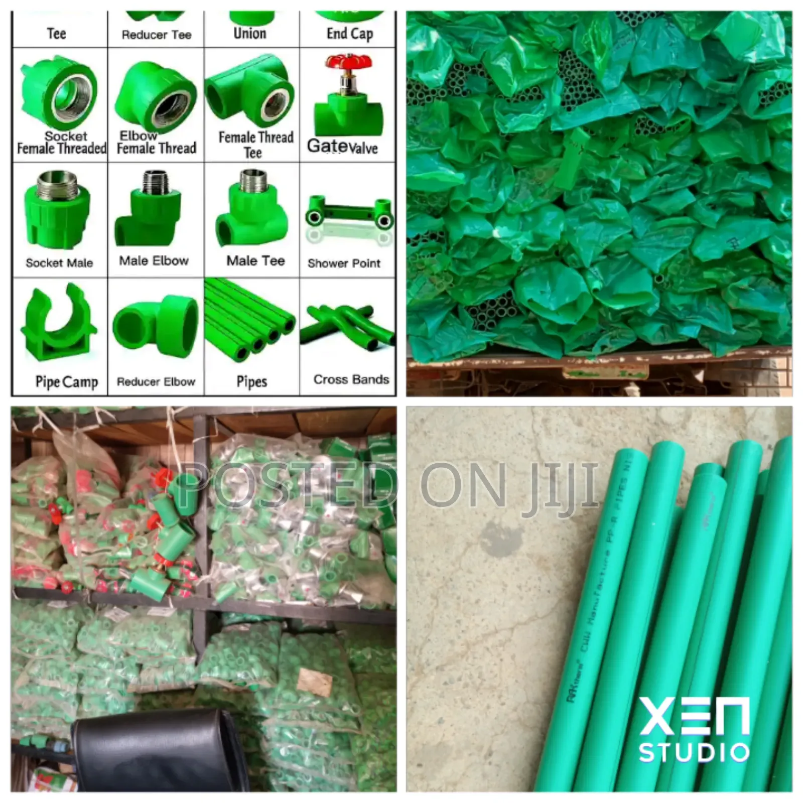 PPR Pipes and Fittings in All Kinds and Sizes
