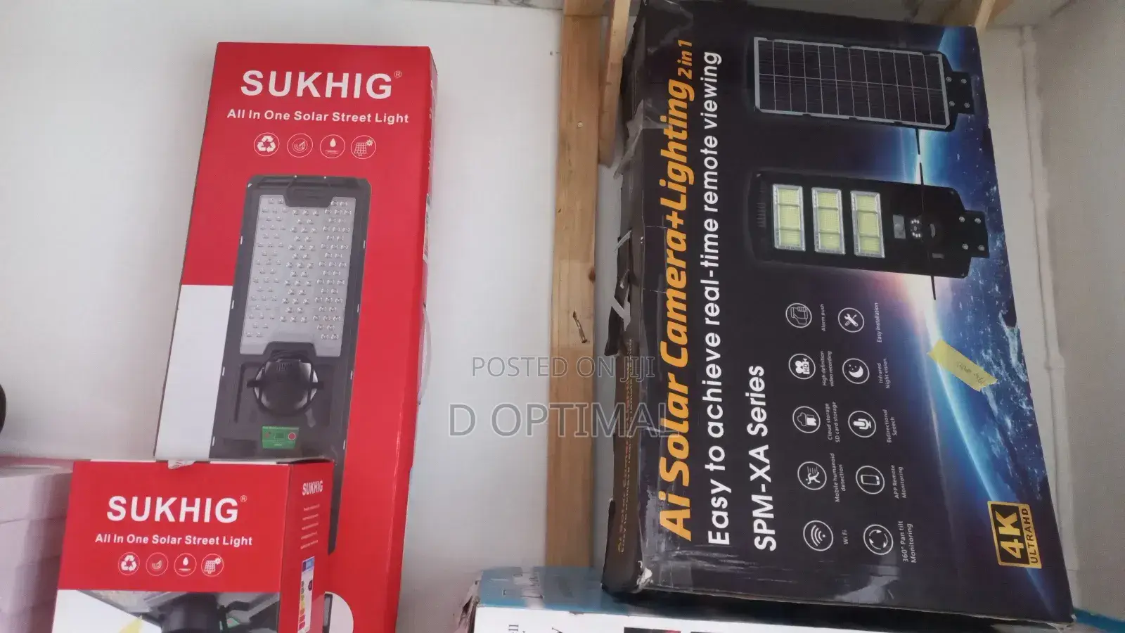 Ai Solar Camera and Lighting. 2 in 1.