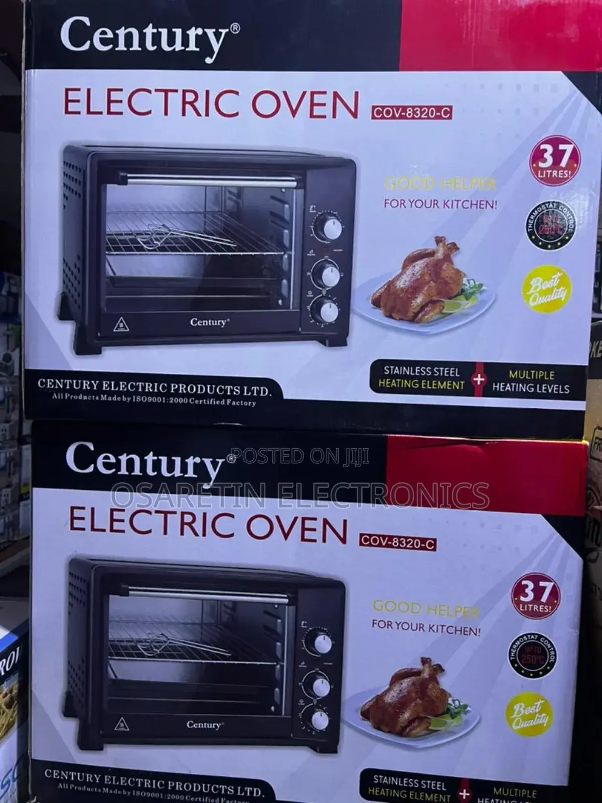 Century Electric Oven, With One Year Warranty