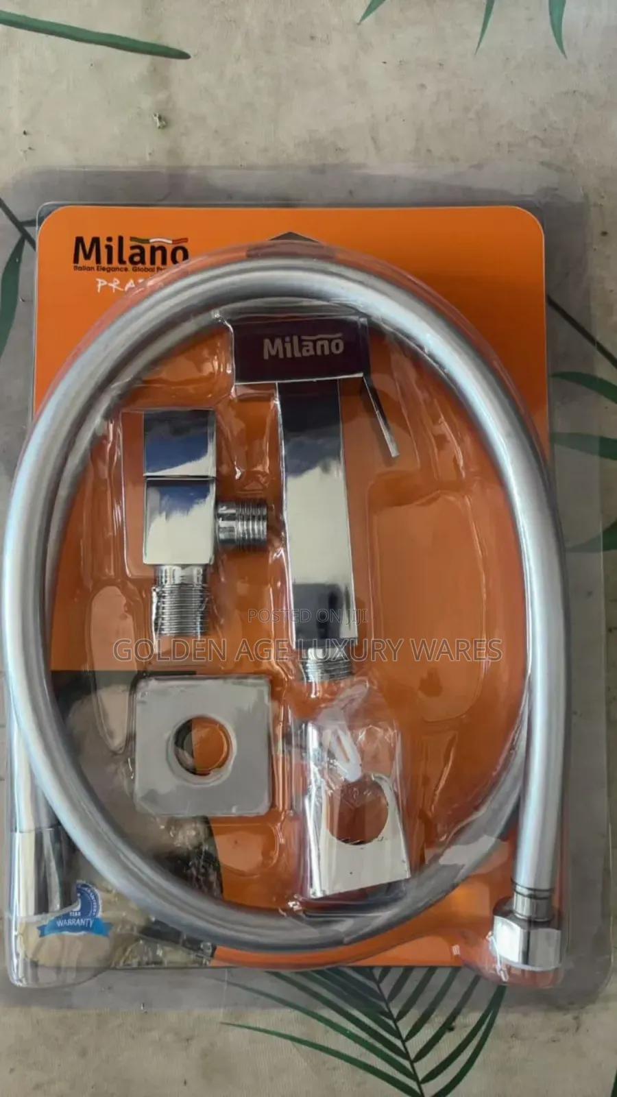 Stainless Bidet Sprayer With Tee Tap
